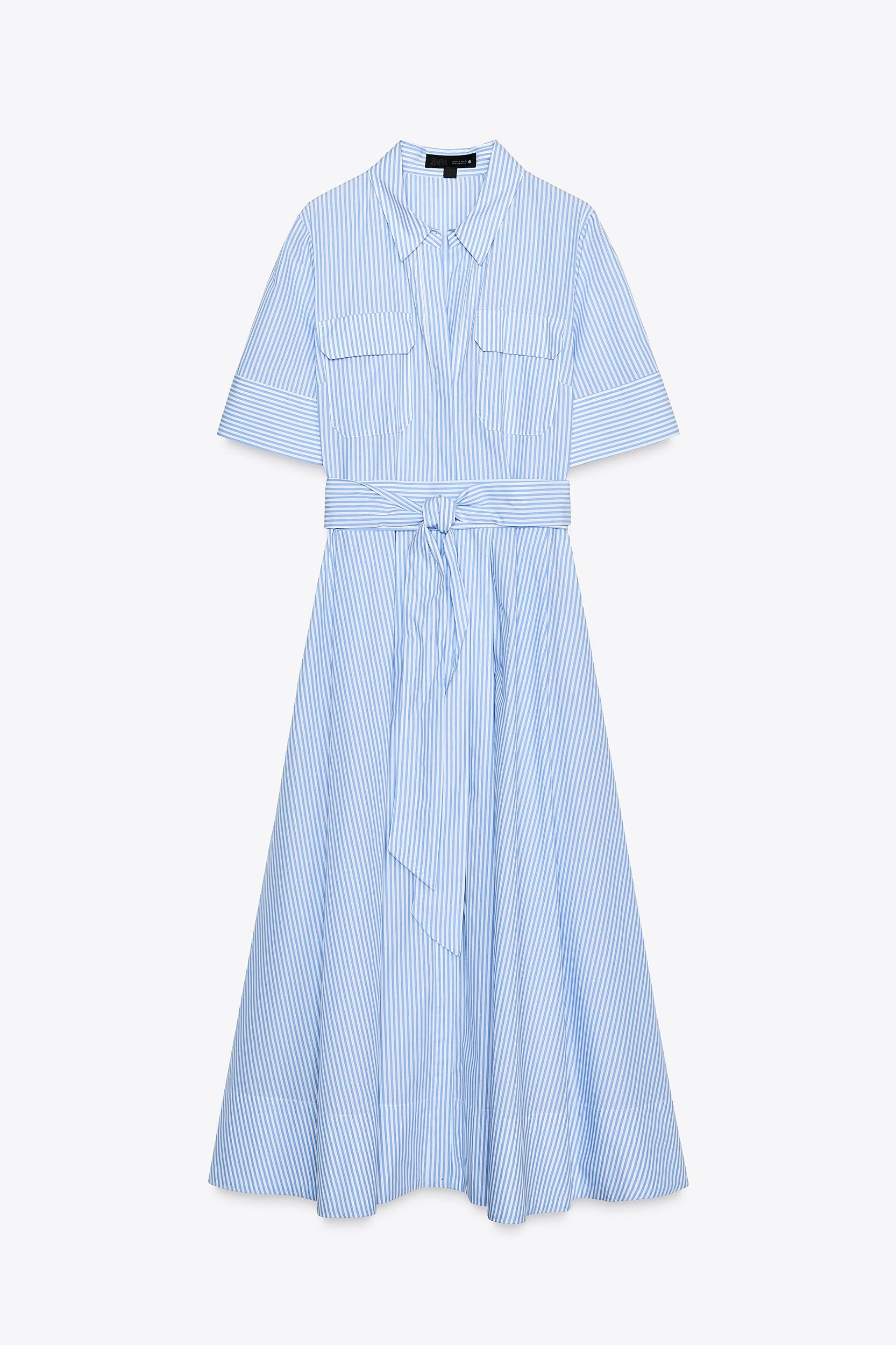 ZW COLLECTION POPLIN SHIRT DRESS Product Image