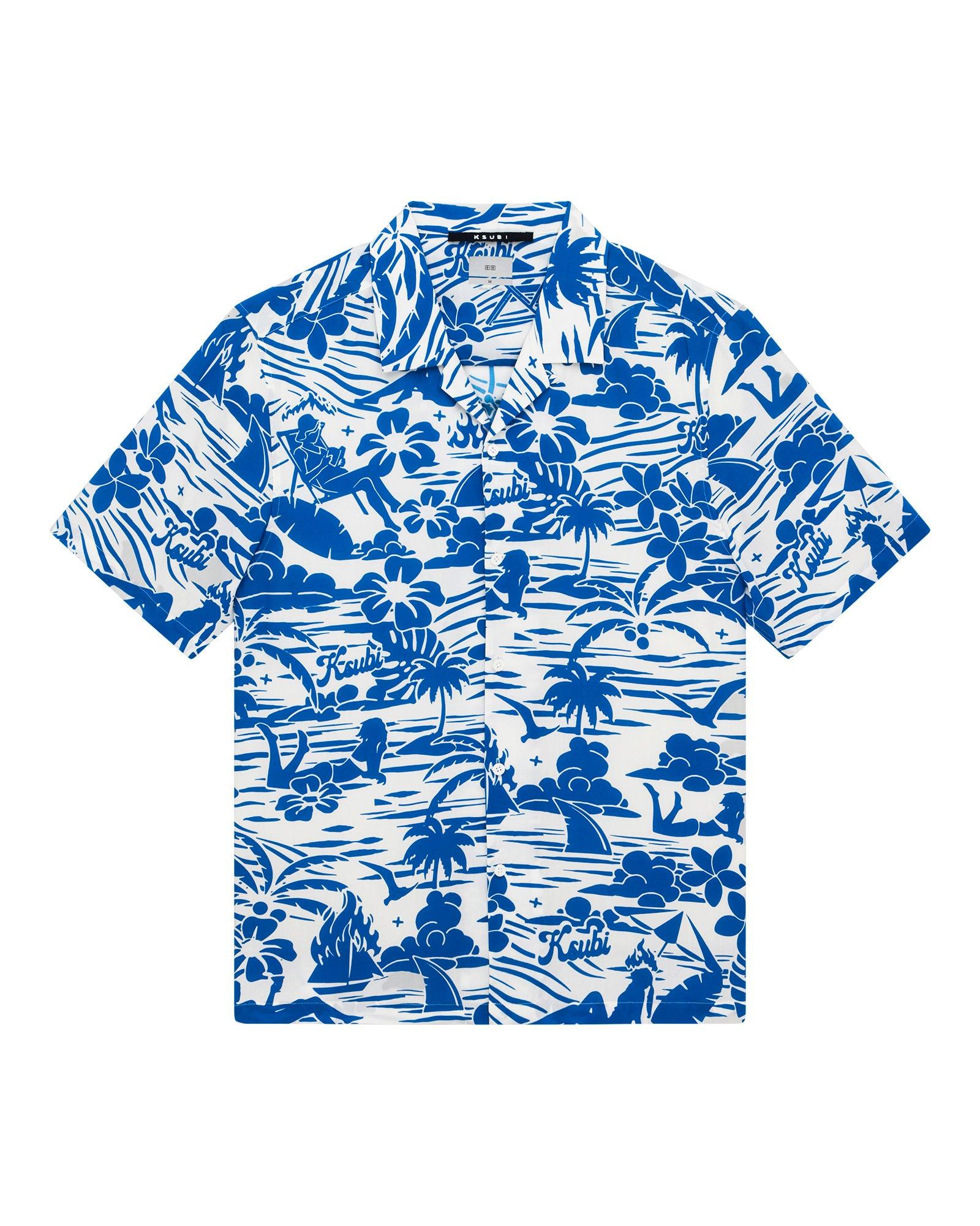 LAGOON SS RESORT SHIRT BLUE Male Product Image