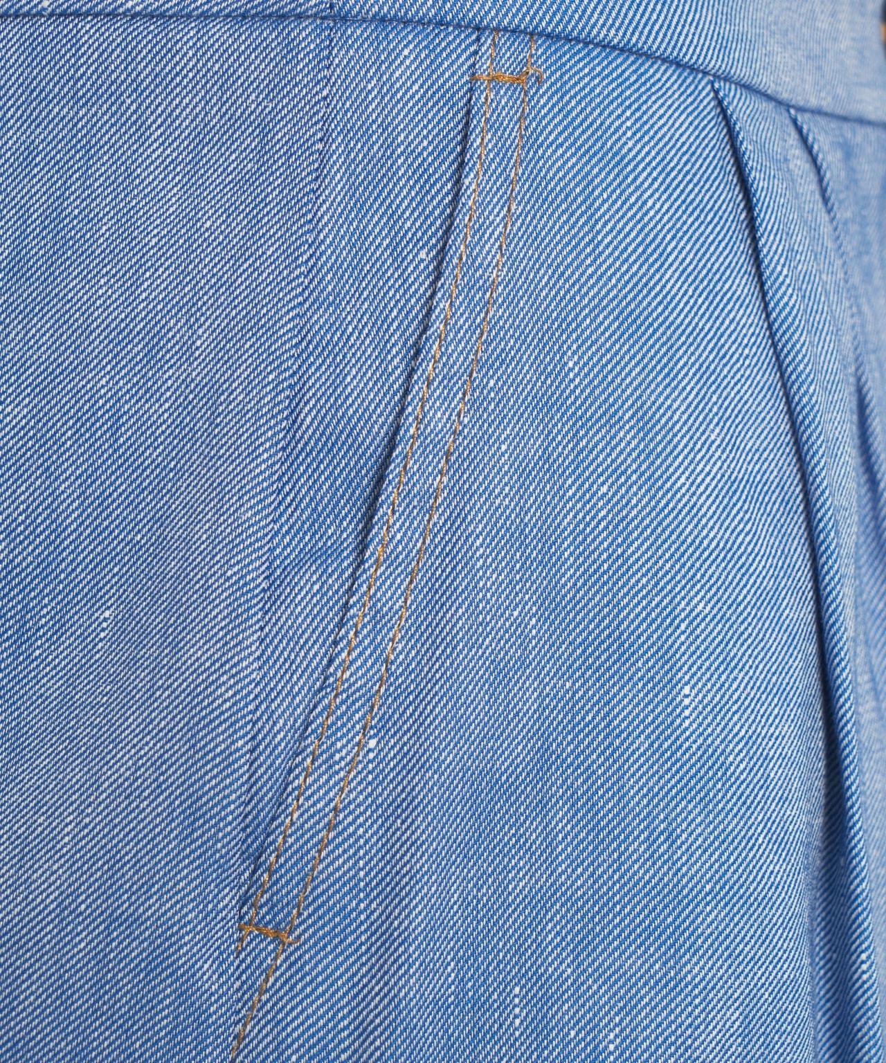 Linen blend bermuda Product Image