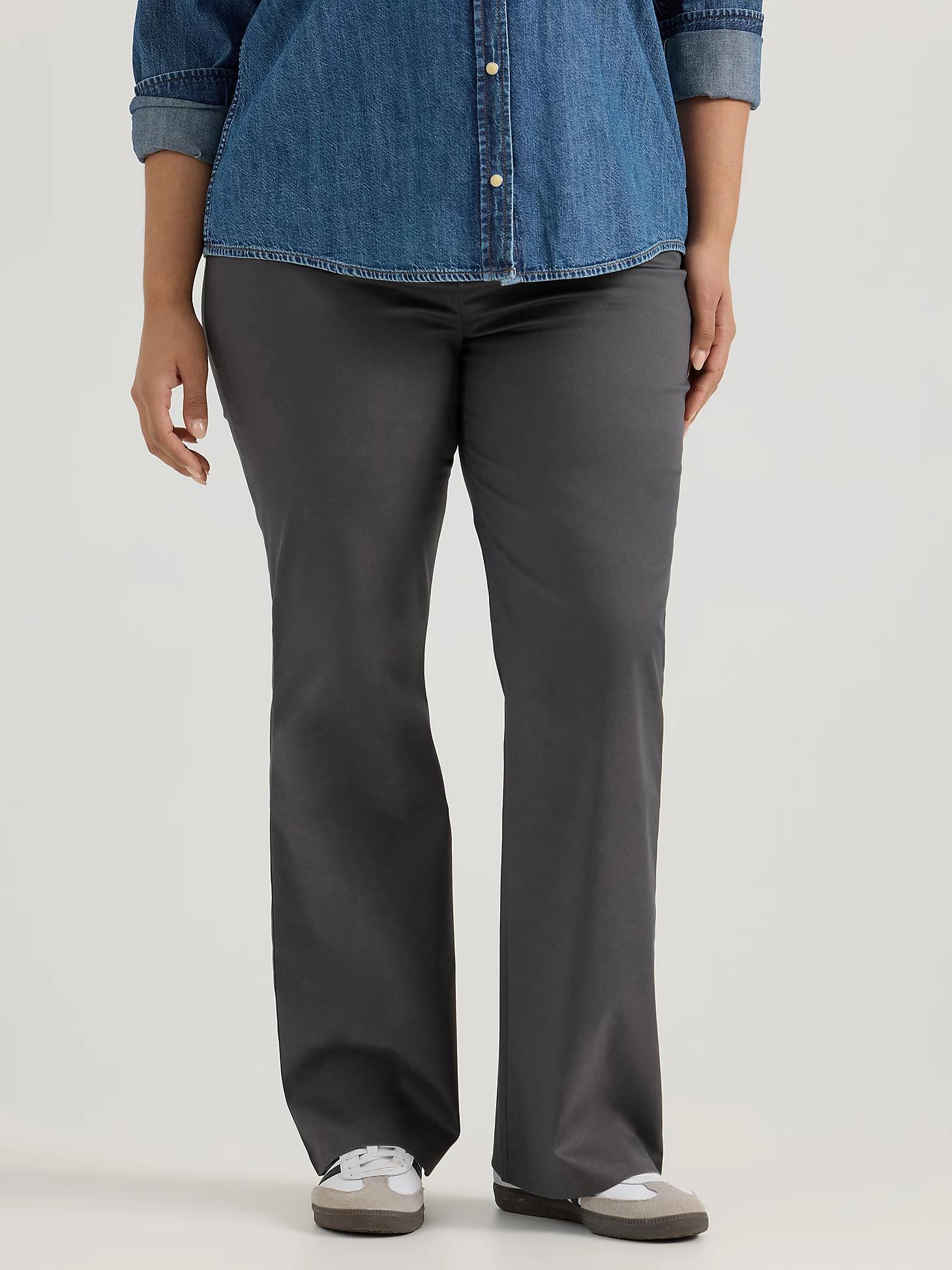 Women's Wrinkle Free Bootcut Pant (Plus) | Women's Pants | Lee® Product Image