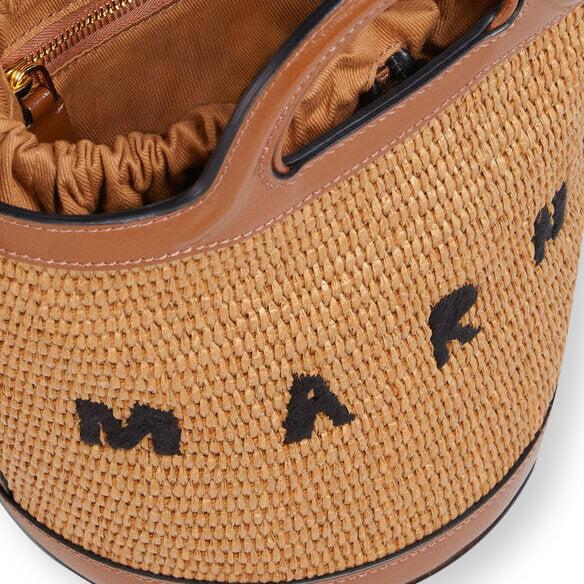 Tropicalia Small Bucket Bag - Raw Sienna Female Product Image
