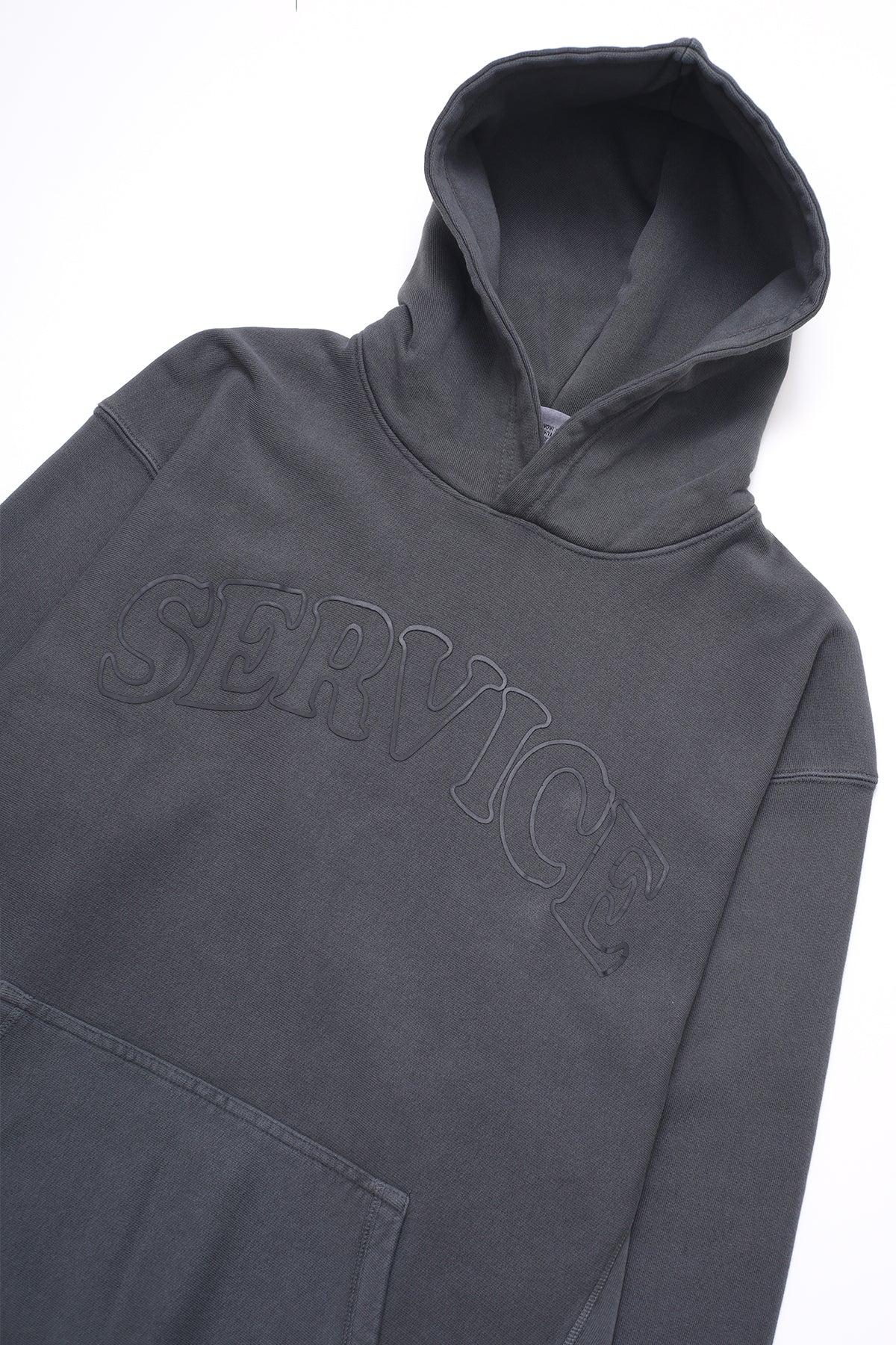 Service Works - Arch Logo Hoodie - Charcoal Product Image