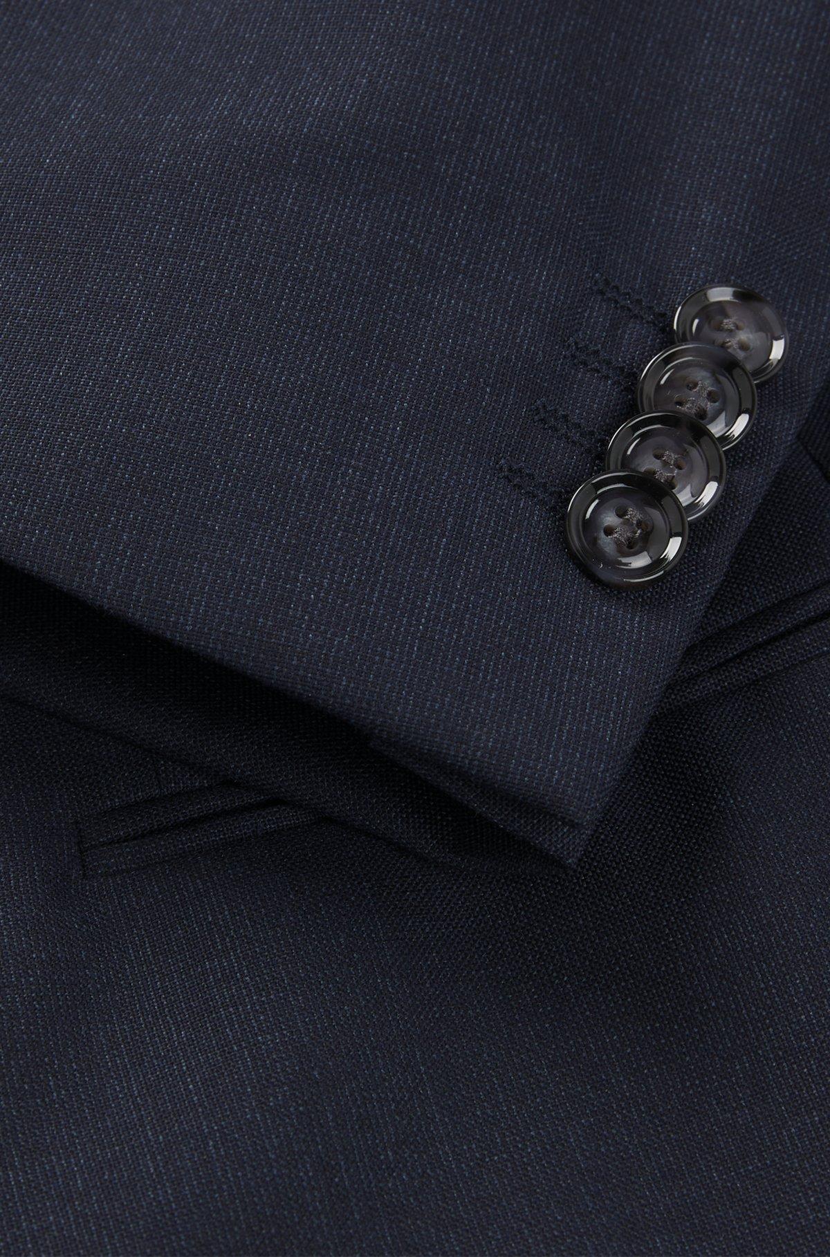 Melange suit in wool with natural stretch Product Image