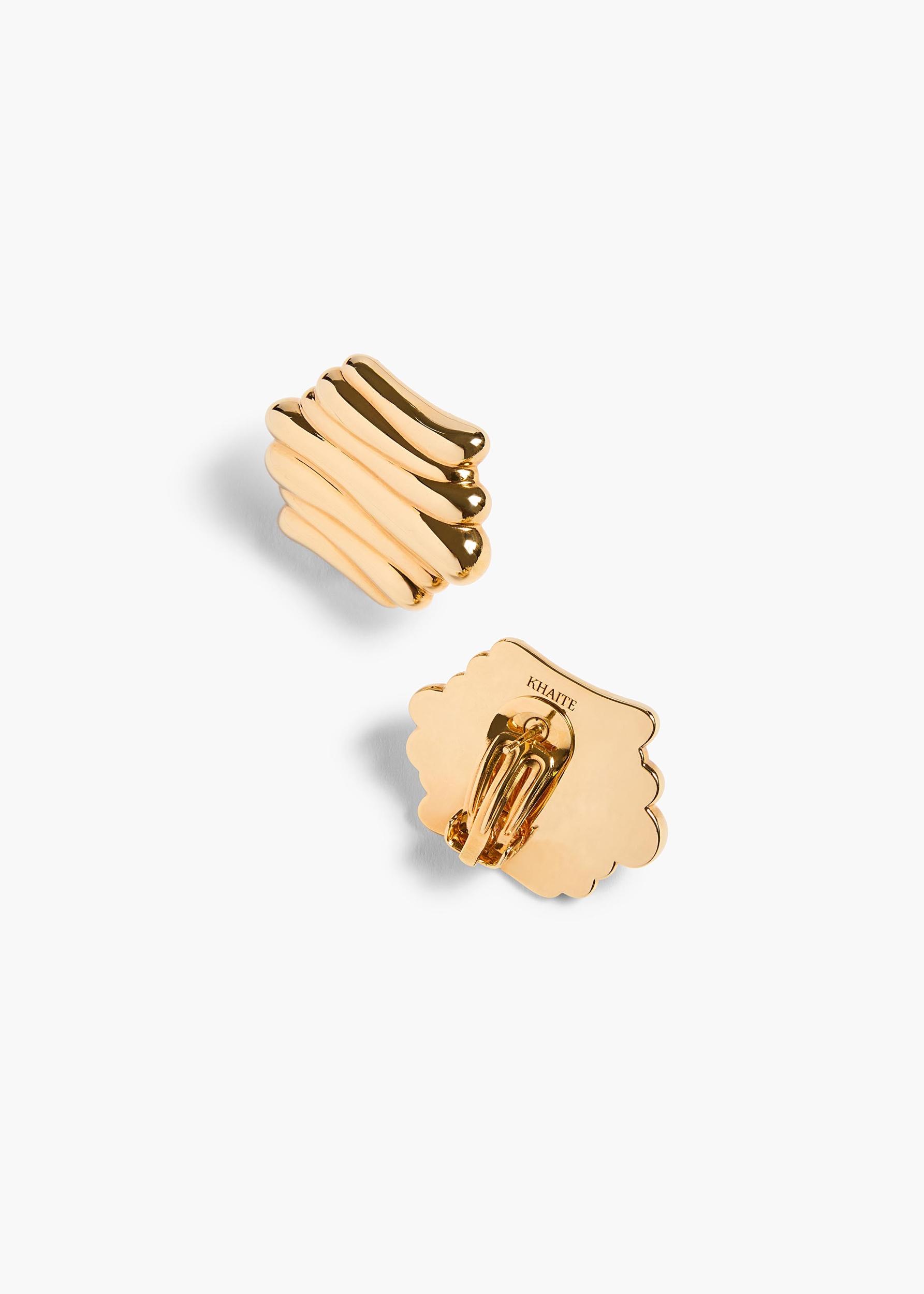 Crema Earrings in Gold Product Image