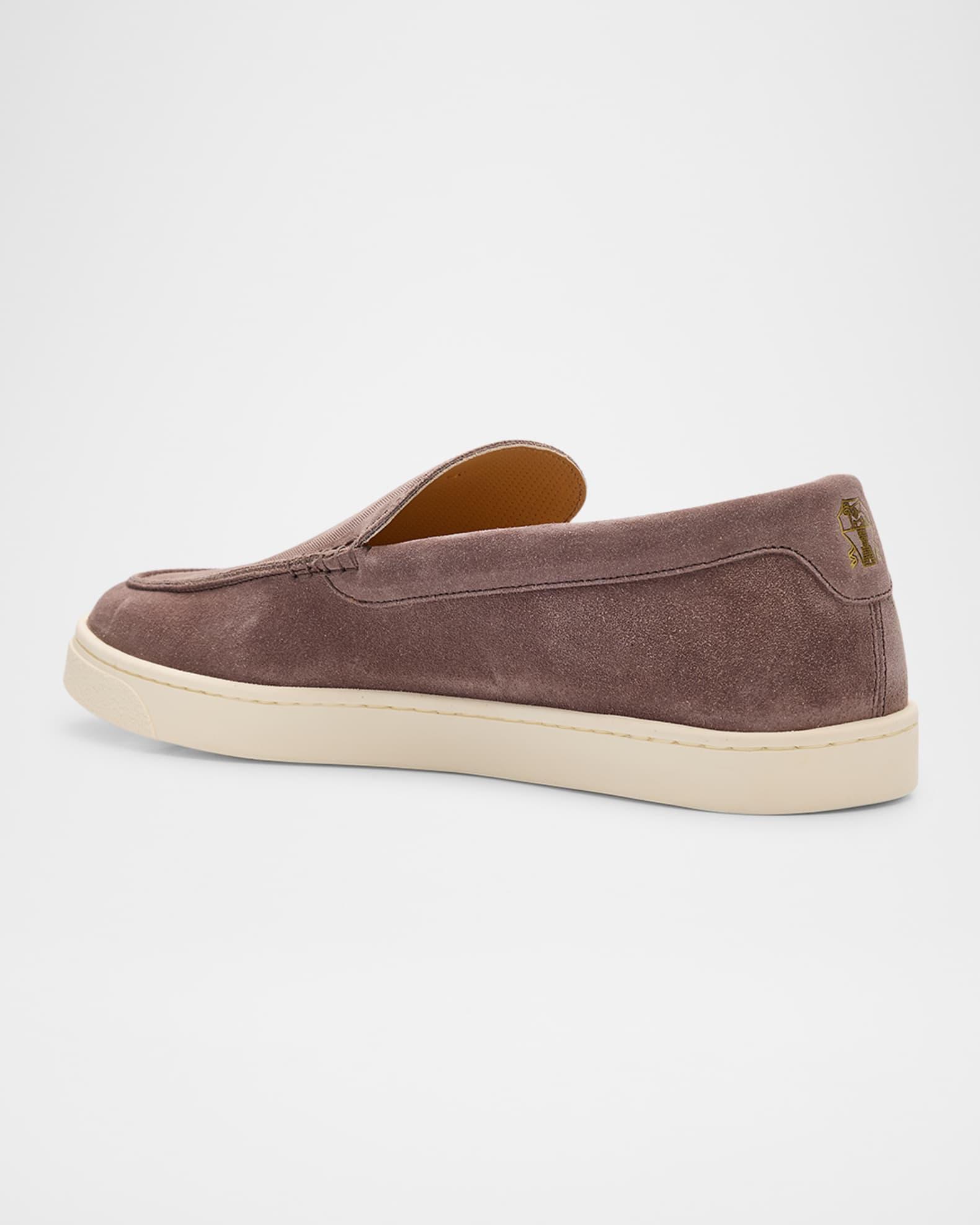 Men's Hybrid Venetian Suede Slip-Ons Product Image