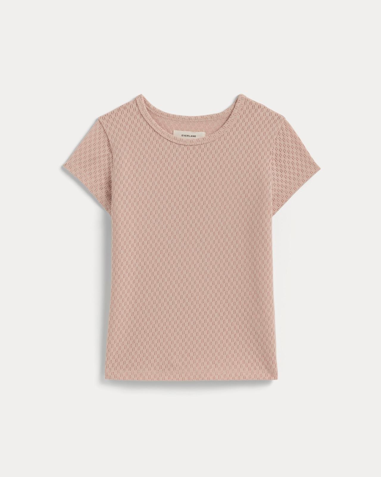 Womens Pointelle Short-Sleeve T-Shirt by Everlane Product Image