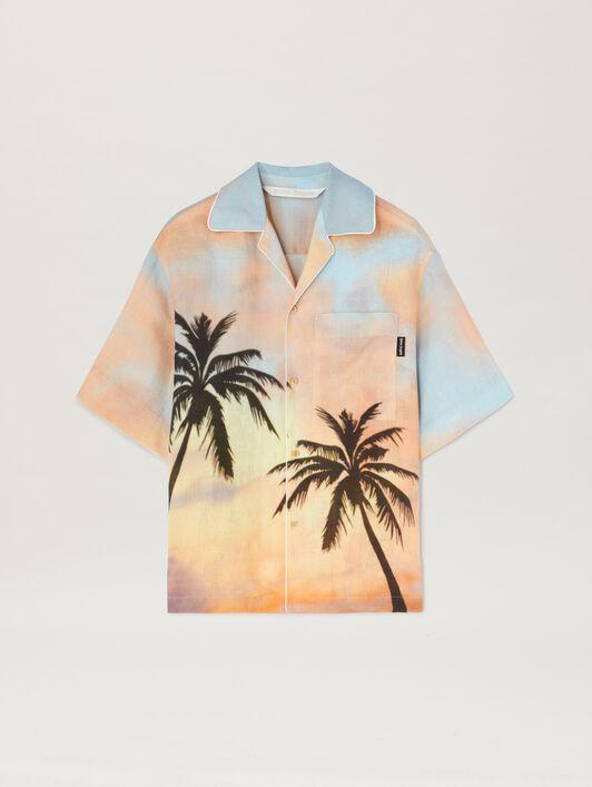 SUNRISE PALM BOWLING SHIRT MULTICOLOR - Product Image