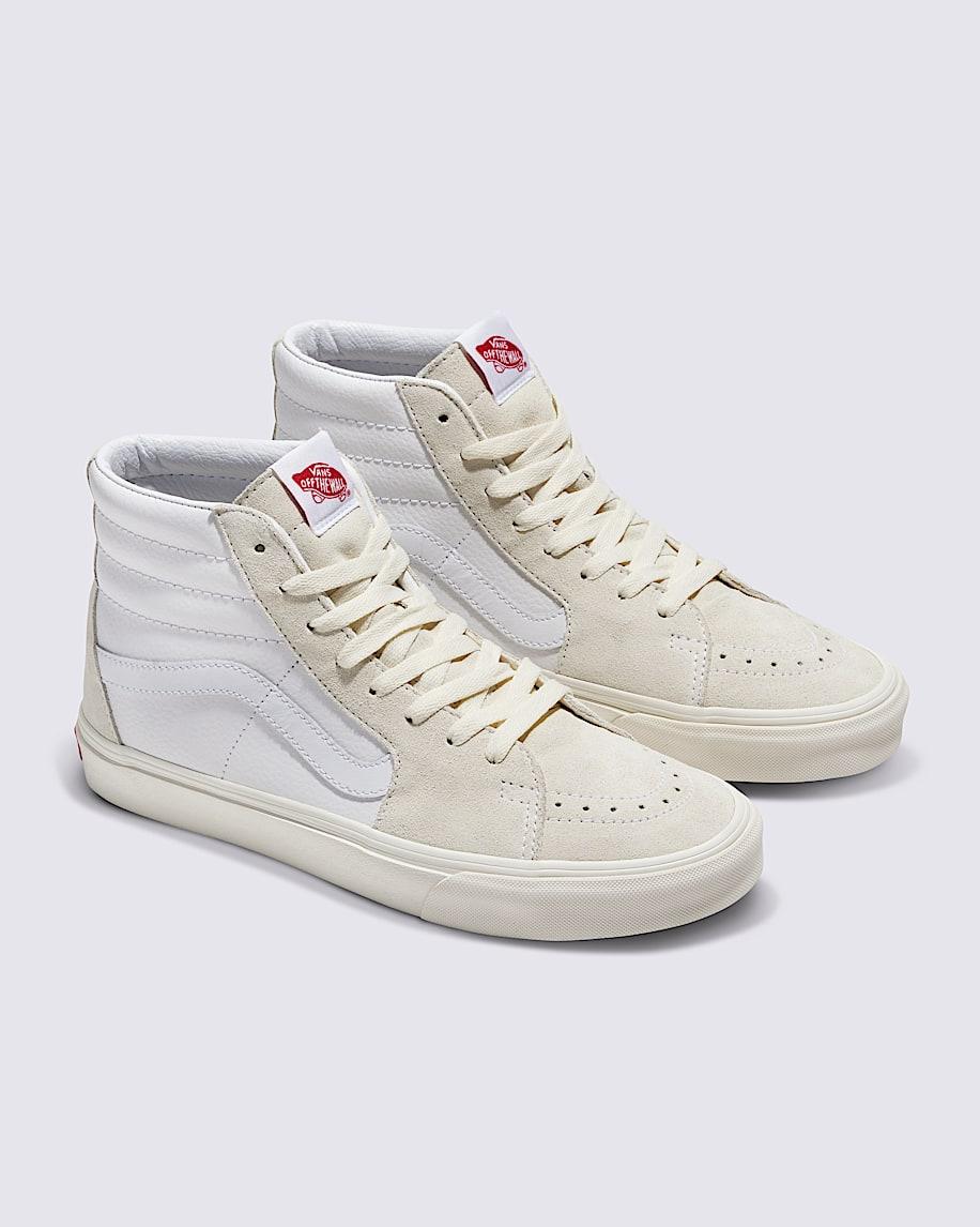 Customs Sk8-Hi Leather Shoe in Customs| Vans US Product Image