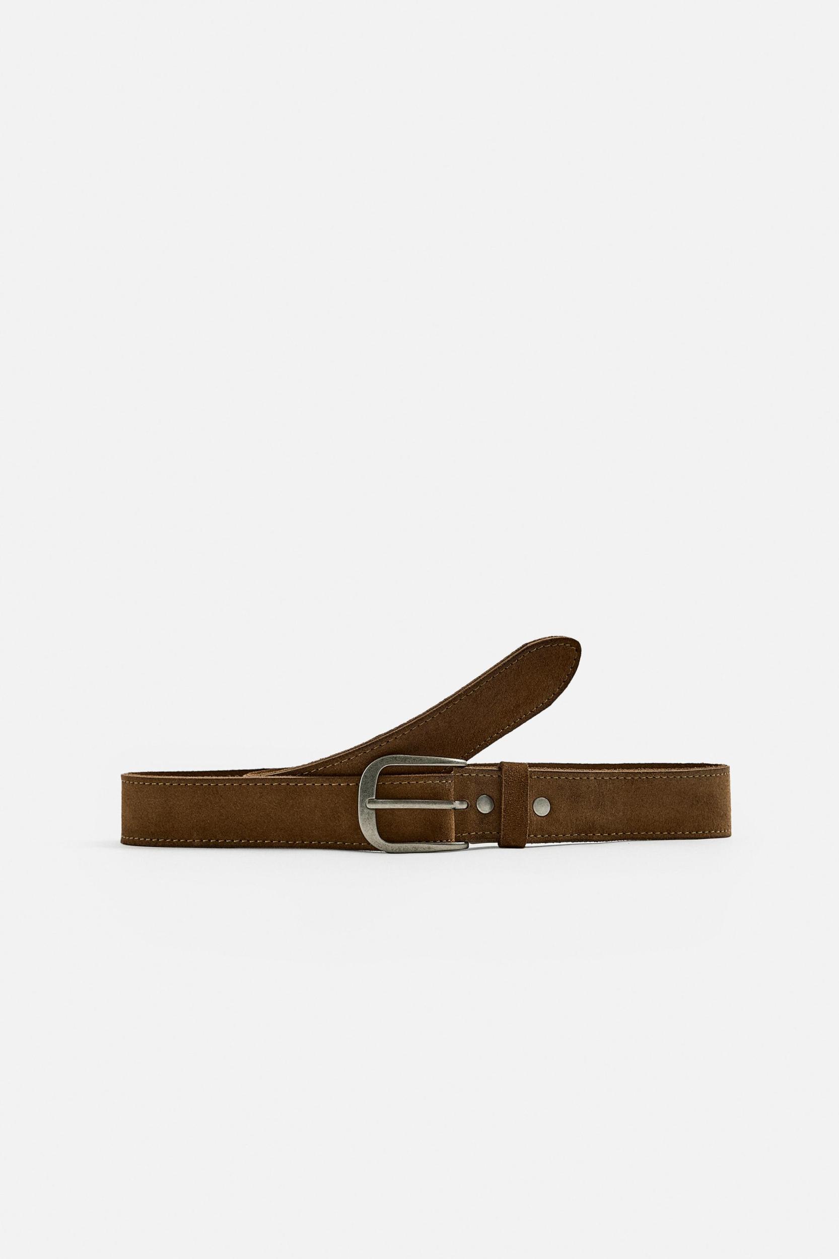 SPLIT LEATHER BELT Product Image