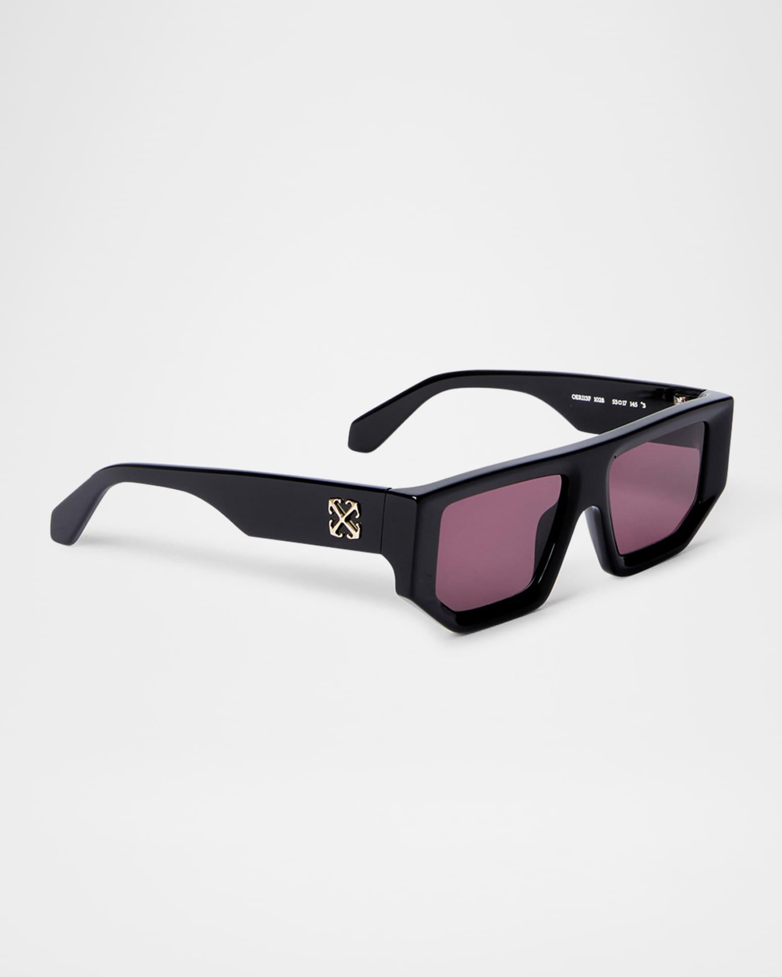 Mens Vancouver Acetate Rectangle Sunglasses Product Image