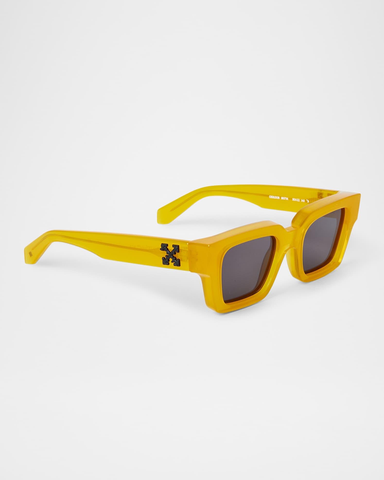 Mens Virgil Acetate Square Sunglasses Product Image