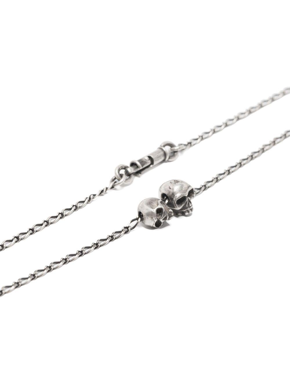 Two Skulls necklace Product Image