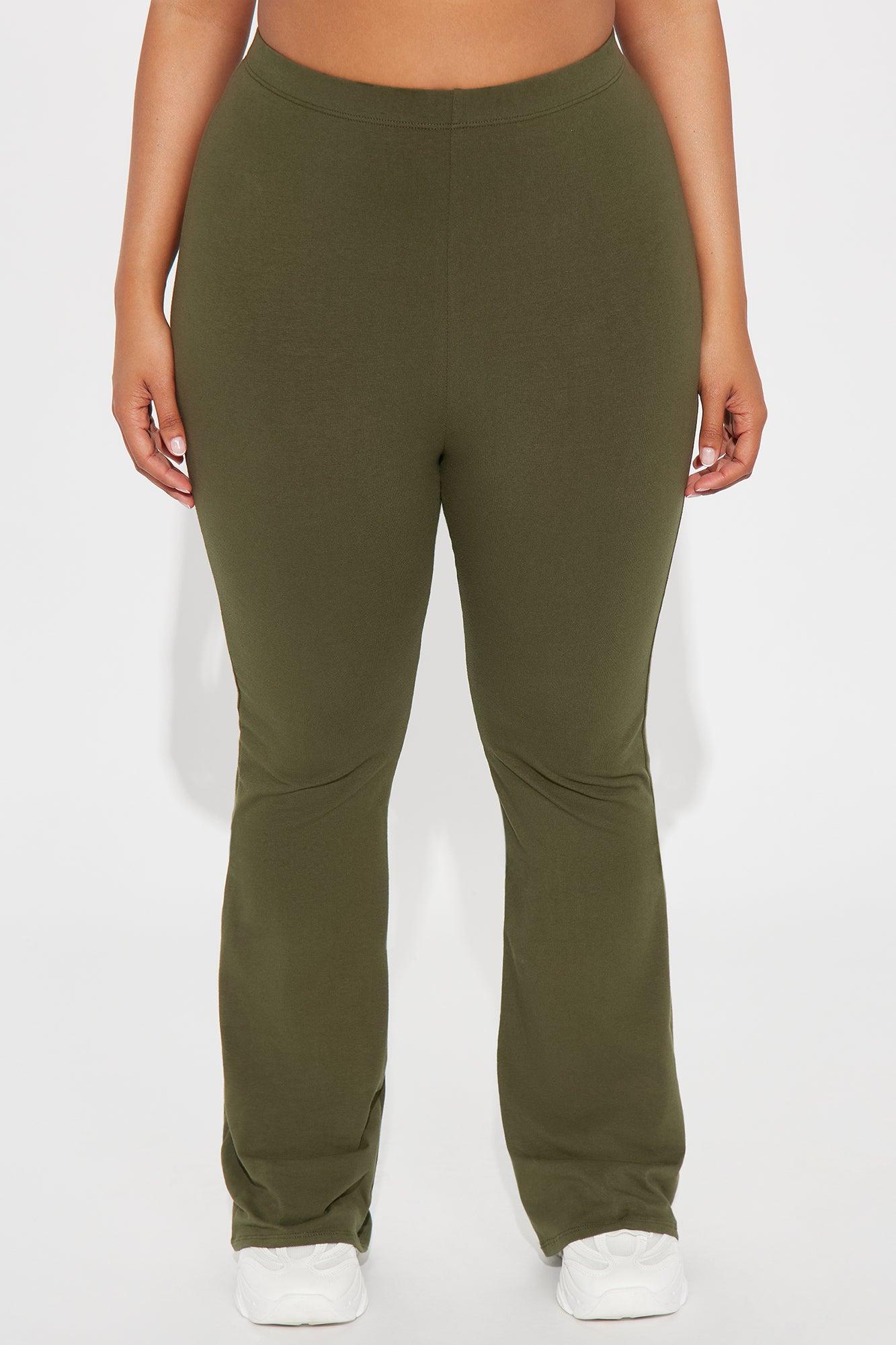 Adriana Flare Pant - Dark Olive Female Product Image