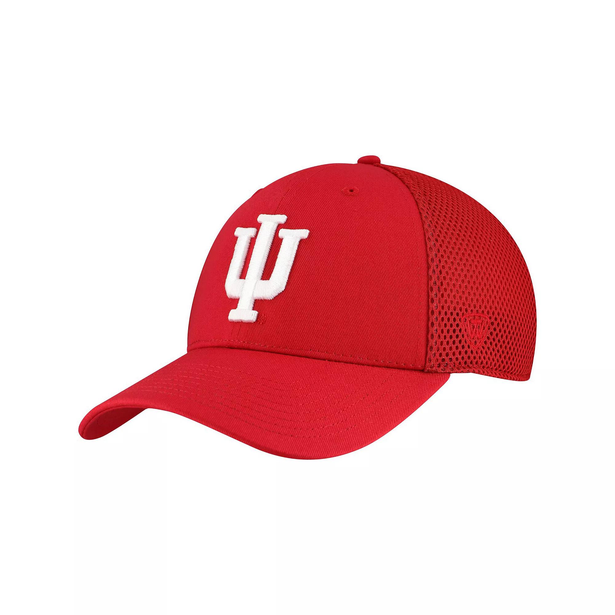 Men's Top of the World Crimson Indiana Hoosiers Spacer Flex Hat, Size: Small/Medium, Red Product Image