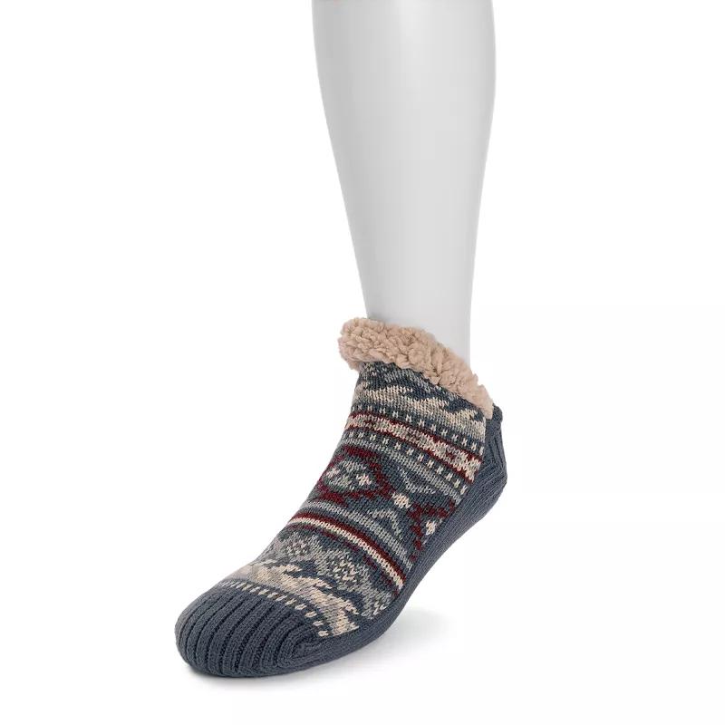 Men's MUK LUKS® Ankle Cabin Socks,  Product Image