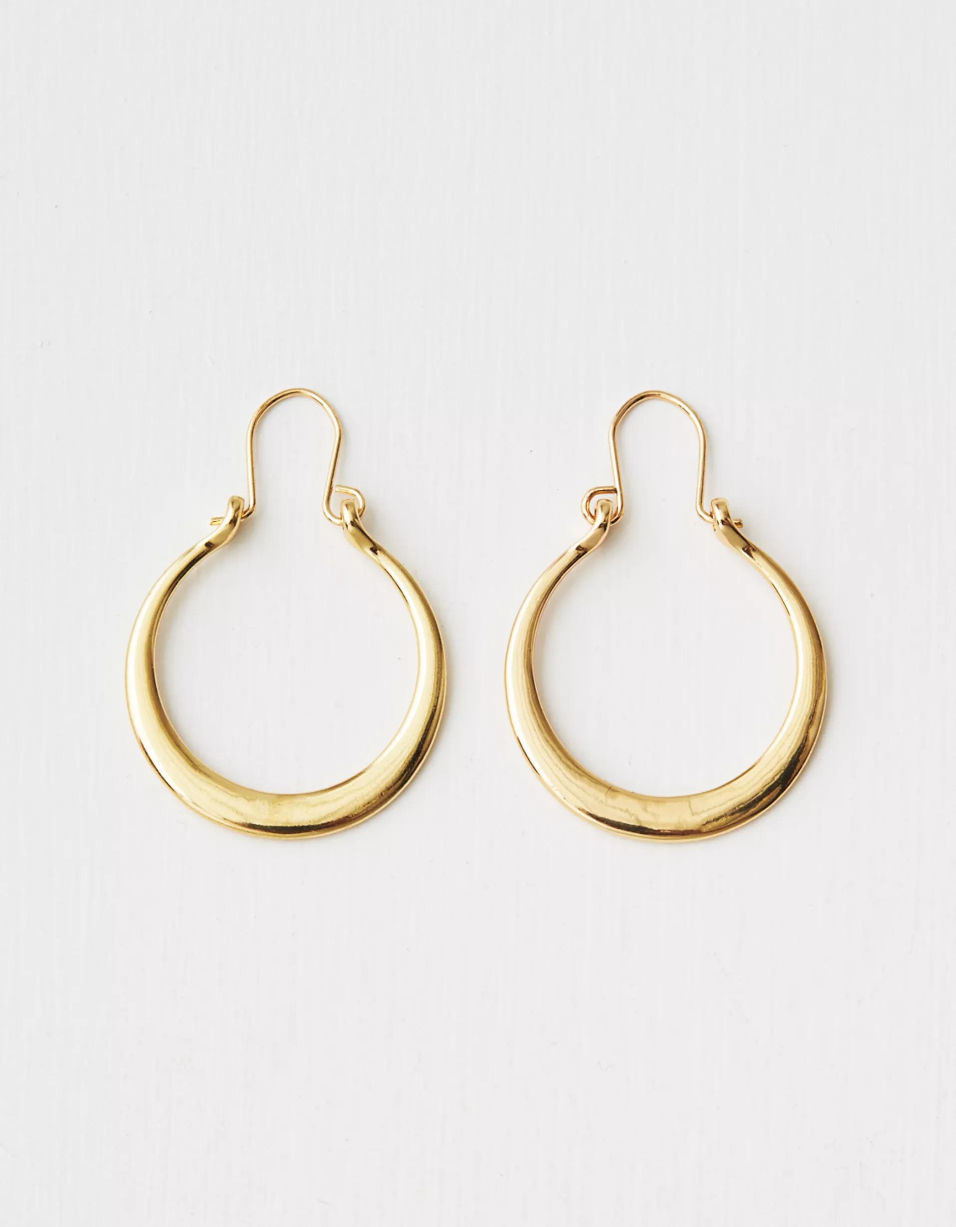 AEO Heart Hoop Earrings Product Image