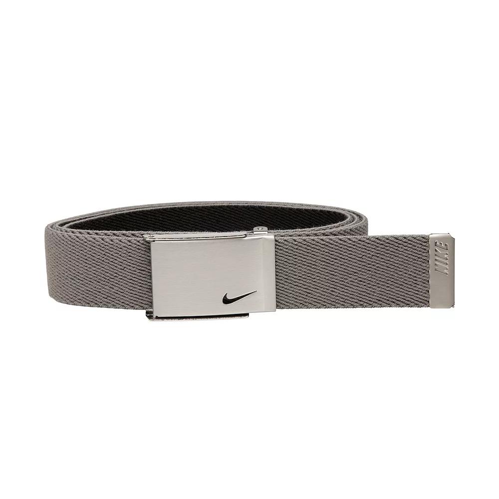 Women's Nike Reversible Stretch Webbed Belt, Gray Product Image