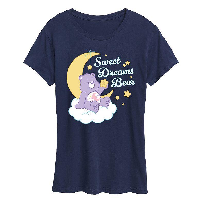 Women's Care Bears Sweet Dreams Bear Graphic Tee, Girl's,  Product Image