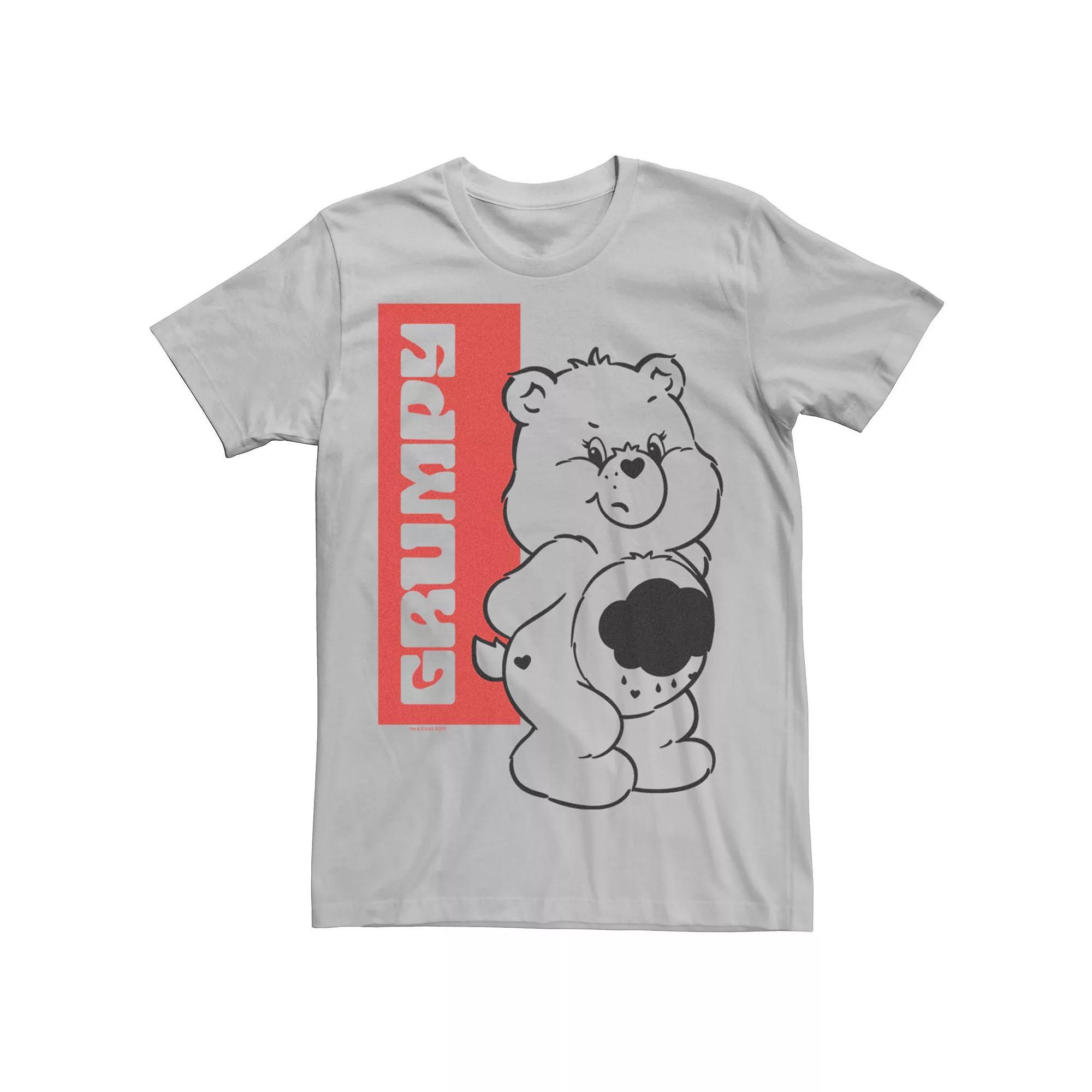 Men's Care Bears Grumpy Bear Graphic Tee,  Product Image