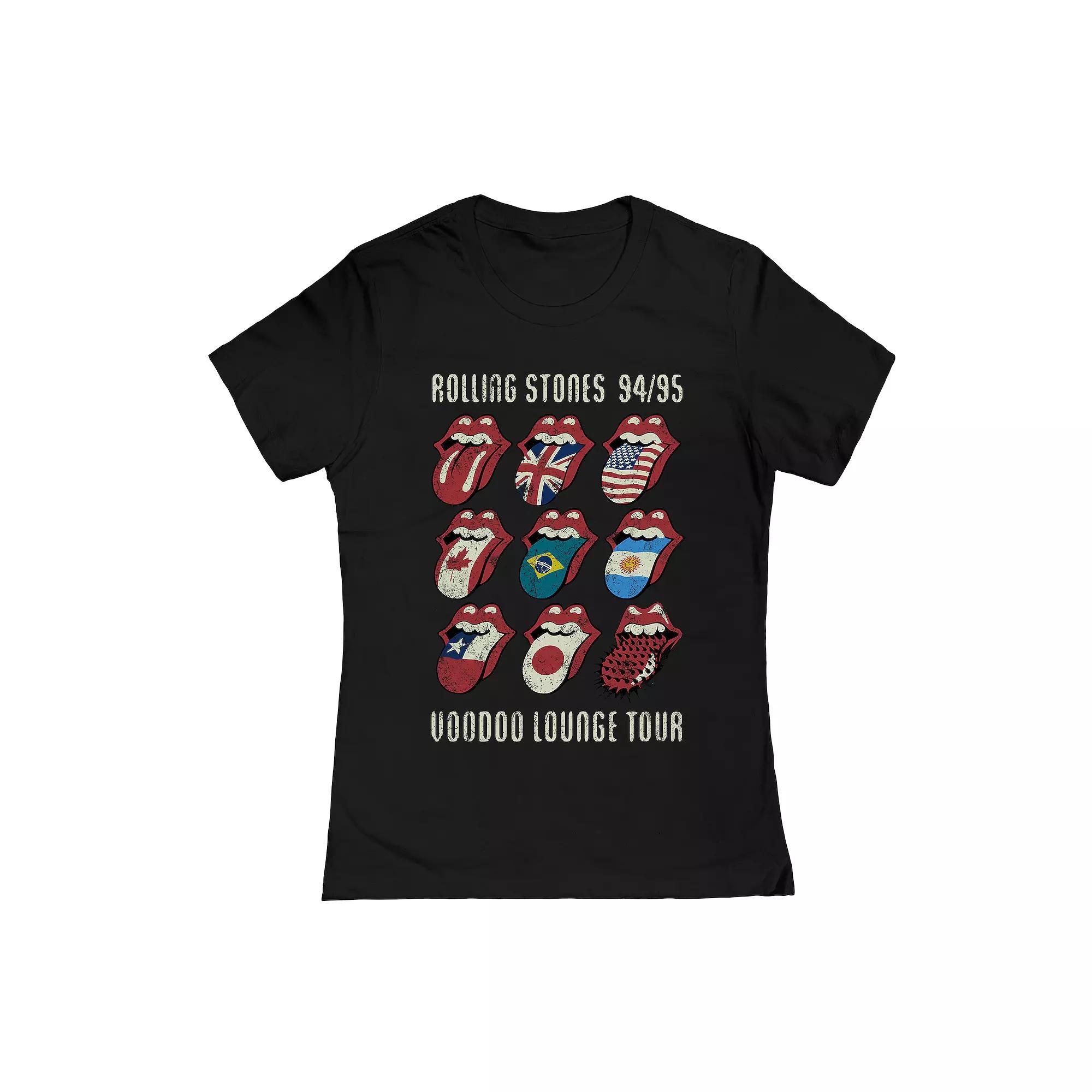 Juniors' Rolling Stones Voodoo Graphic Tee, Girl's, Size: Small, Black Product Image