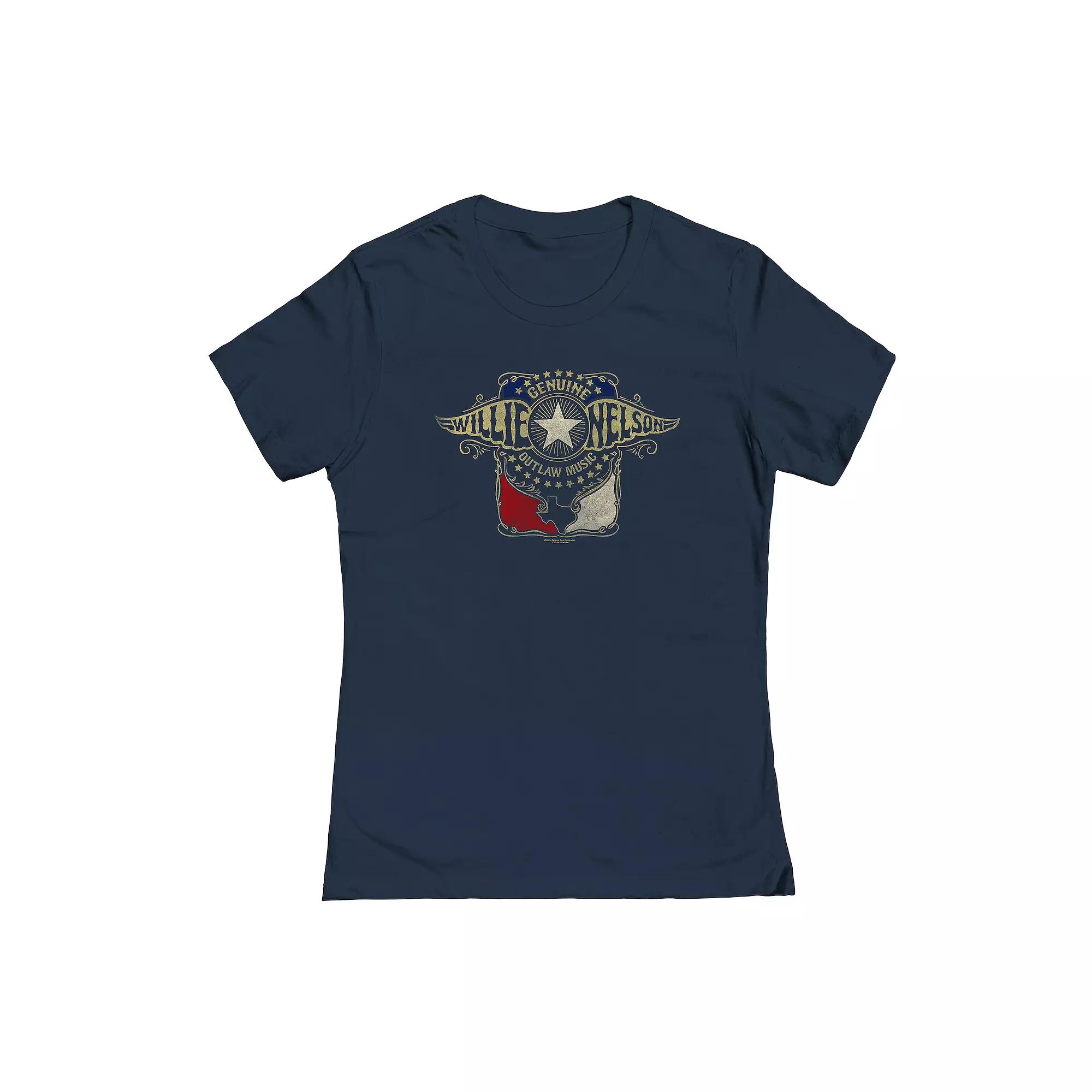 Juniors' Willie Nelson Wings Graphic Tee, Girl's,  Product Image