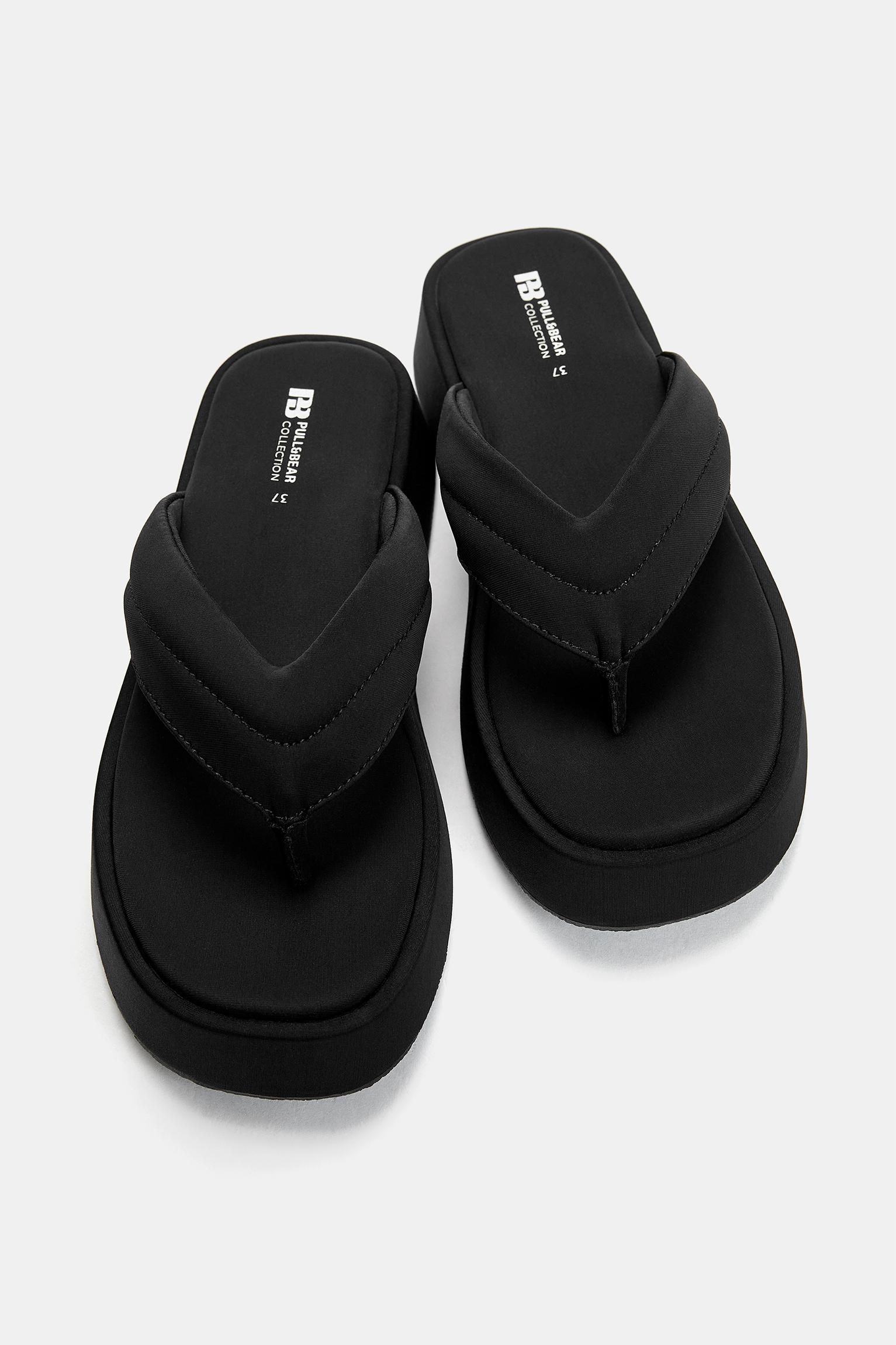 Chunky flat sandals Product Image