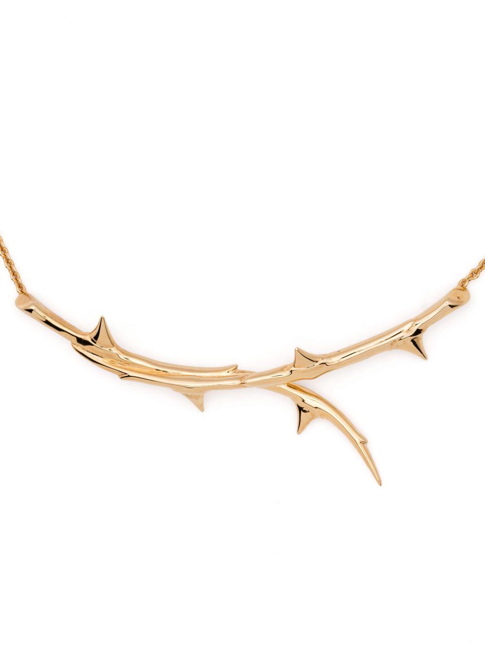 Rose Thorn Horizontal necklace Product Image