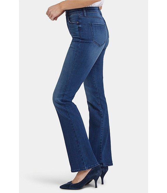NYDJ Stretch Denim High Rise Slim Leg Bootcut Jeans Product Image