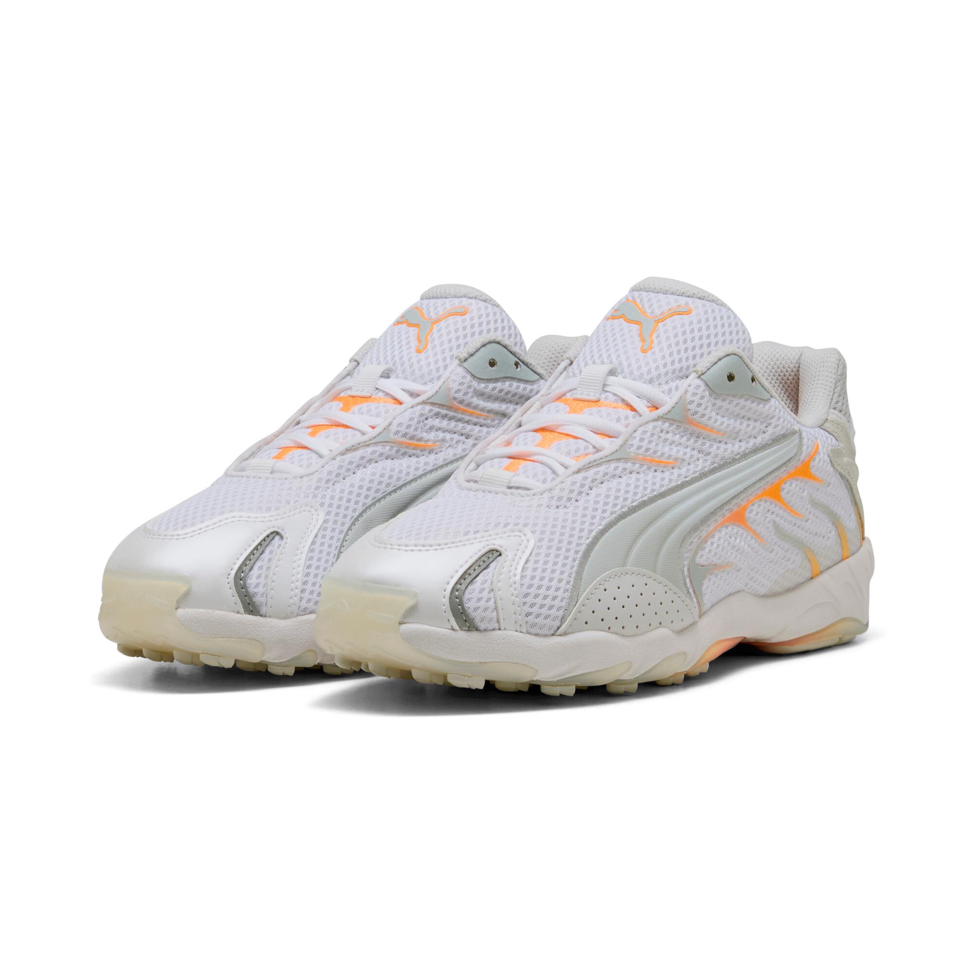 PUMA Inhale Men's Sneakers in White/Heat Fire Product Image
