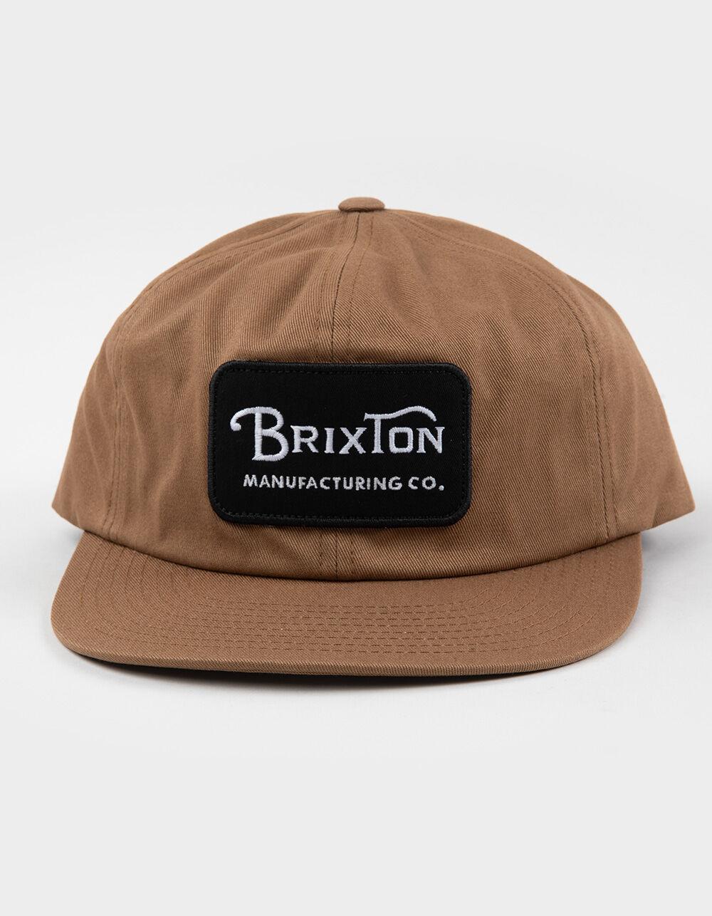 BRIXTON Grade Snapback Hat - BROWN Product Image