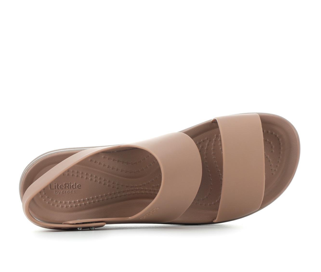Women's Crocs Brooklyn Low Wedge Sandals Product Image