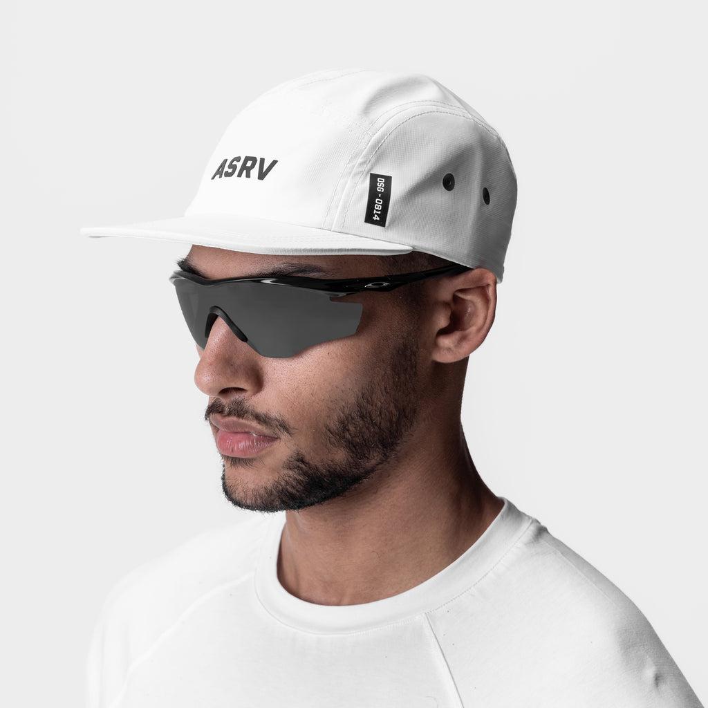 0814. 5-Panel Run Cap - White Product Image