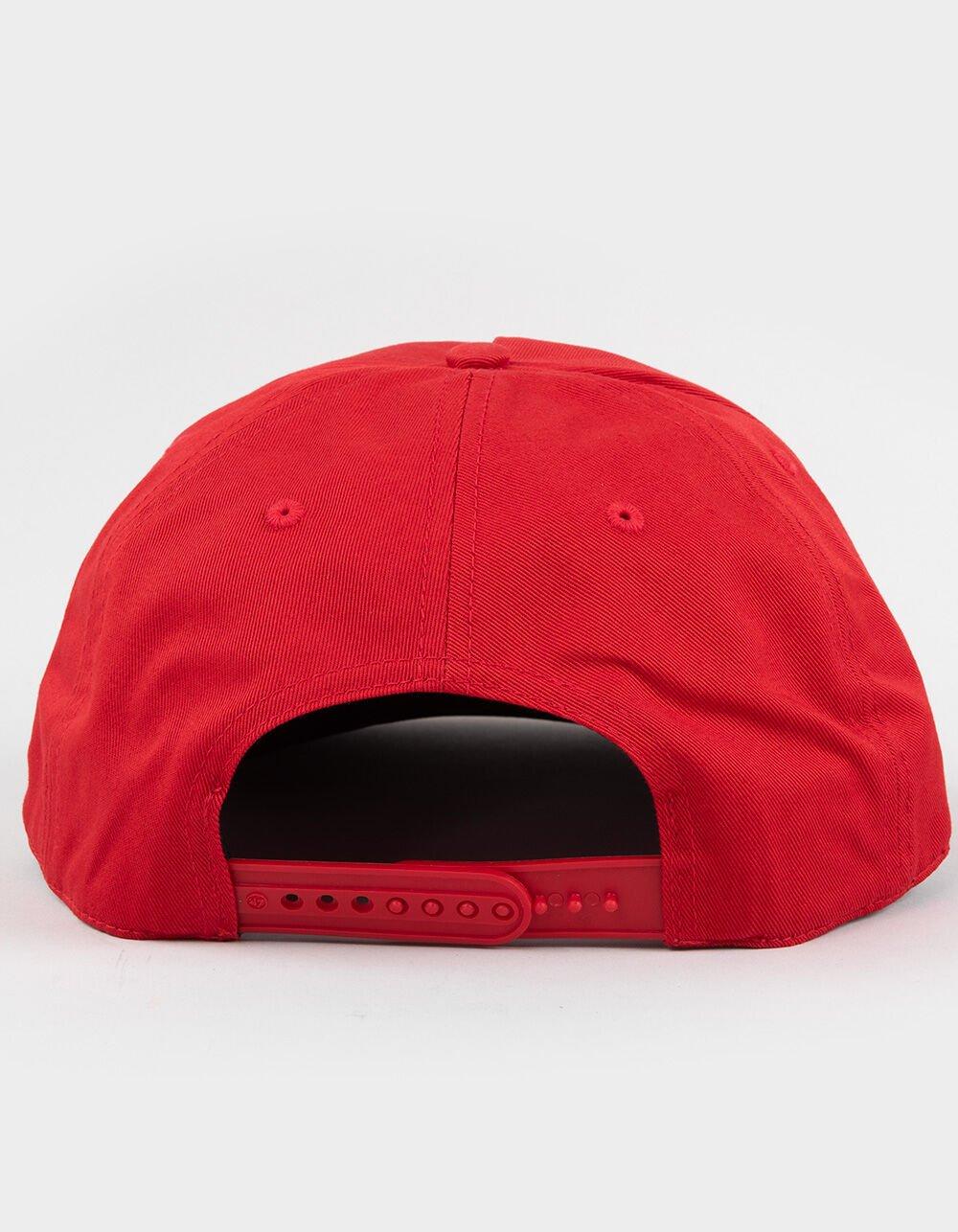 47 BRAND Los Angeles Angels '47 Hitch Snapback Hat - RED Product Image