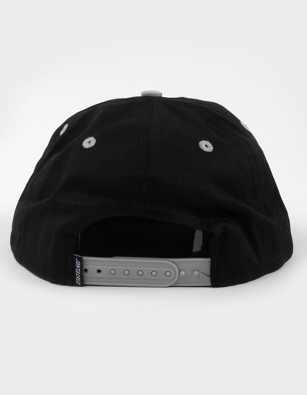 SANTA CRUZ Kendall Wolf Dot Snapback Hat - BLACK Product Image