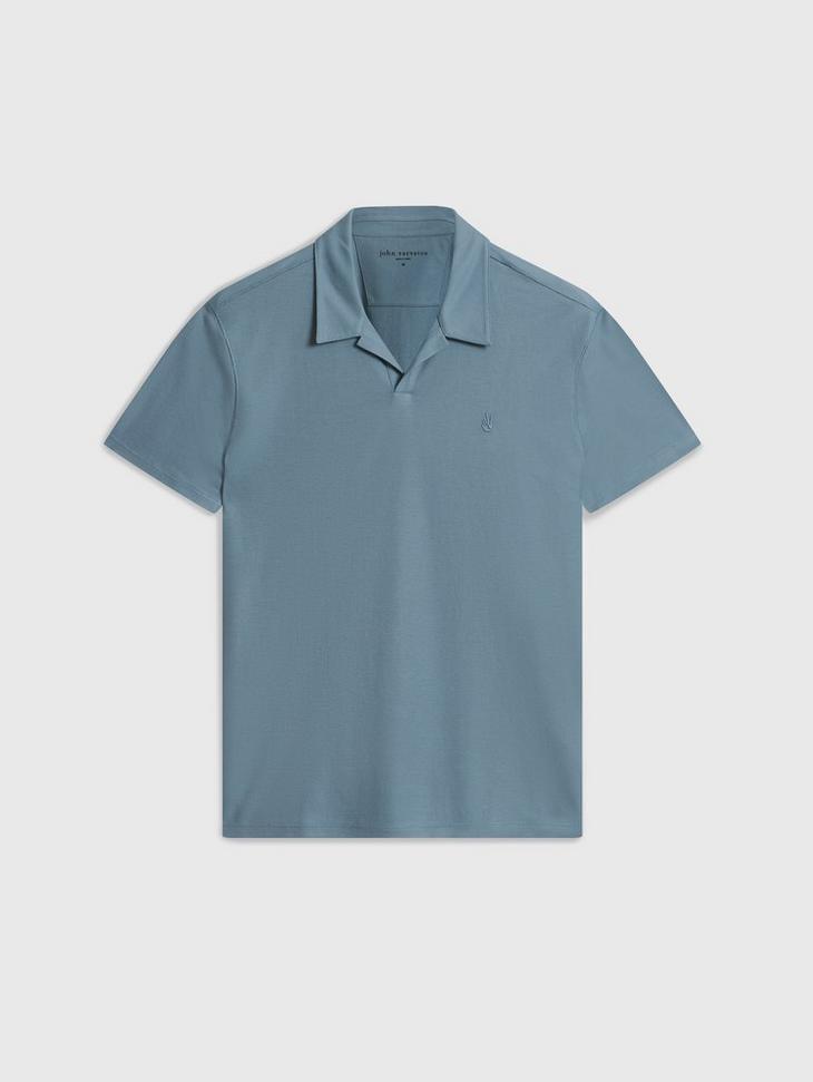 John Varvatos Short Sleeve Pique Polo Product Image