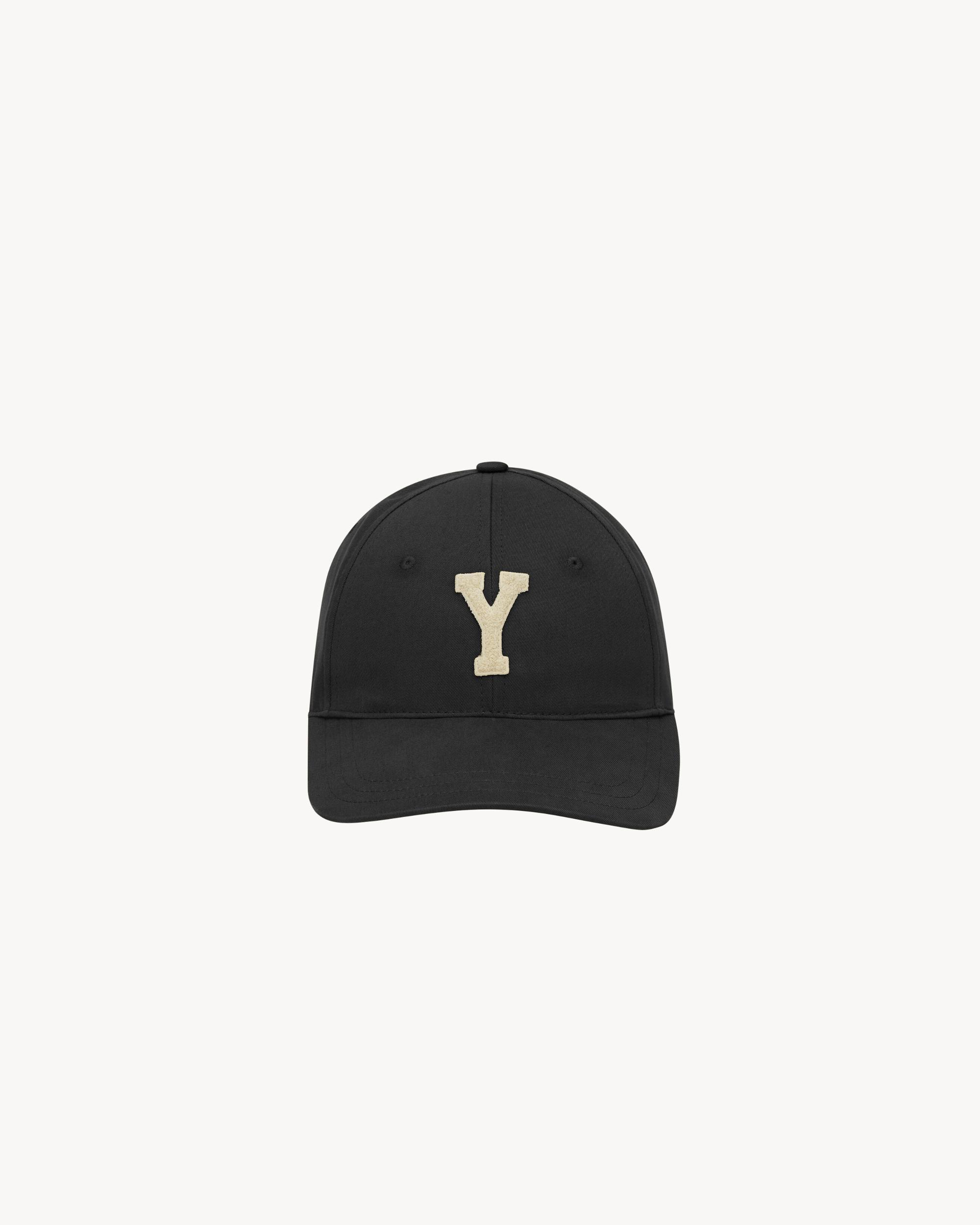 Y varsity cap in gabardine Product Image
