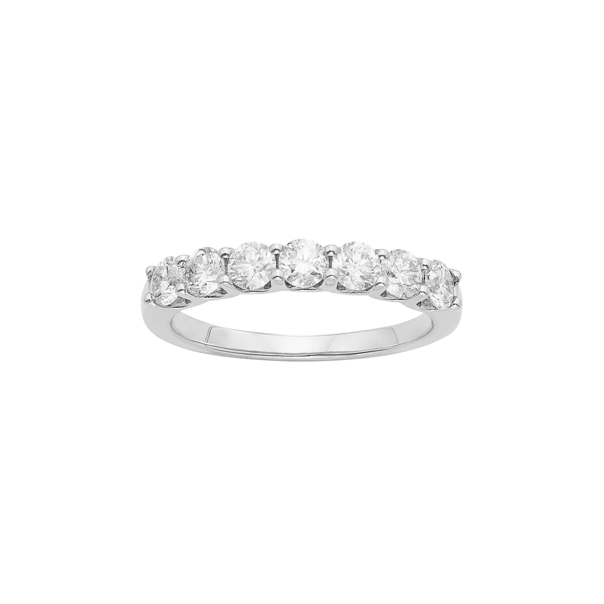 The Regal Collection IGL Certified Diamond Wedding Ring in 14k Gold (1 Carat T.W.), Women's, Size: 7, White Product Image