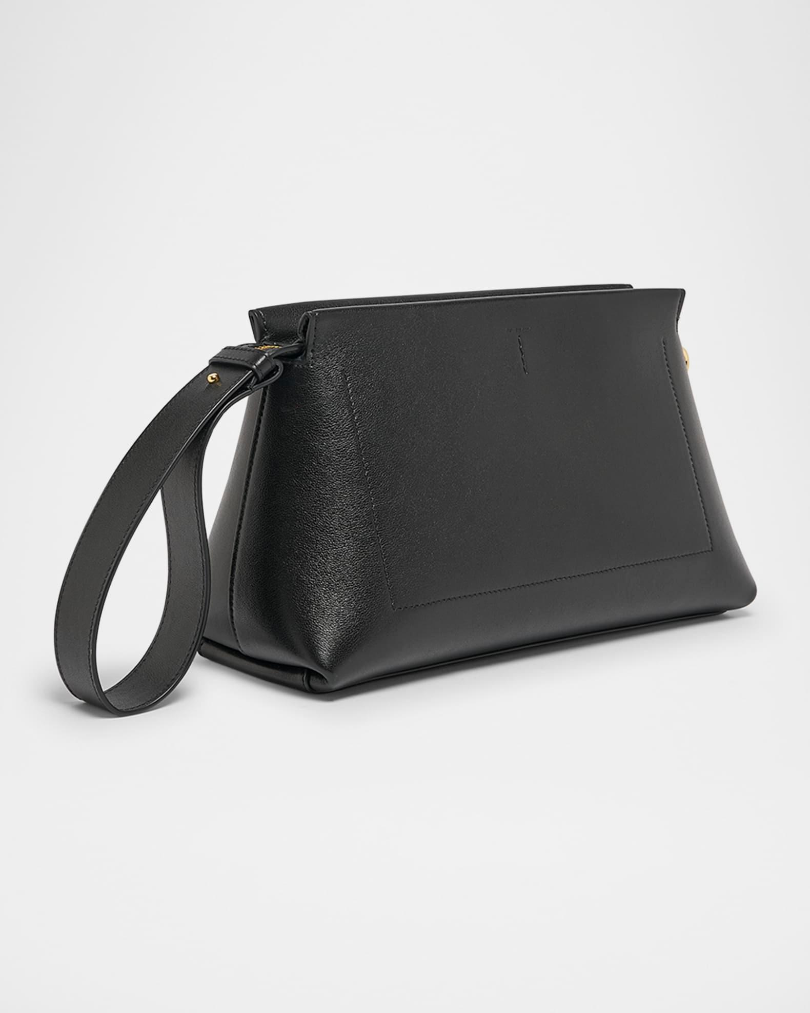 Day Wristlet Pouch Bag in Grain Leather Product Image
