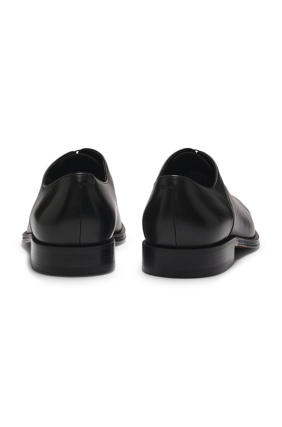 BOSS - Captoe Oxford shoes in smooth leather - Black Product Image