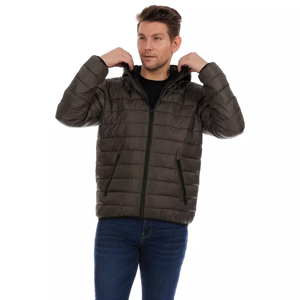 Men's Bass Creek Outfitters® Faux Packable Jacket, Size: Medium, Green Product Image