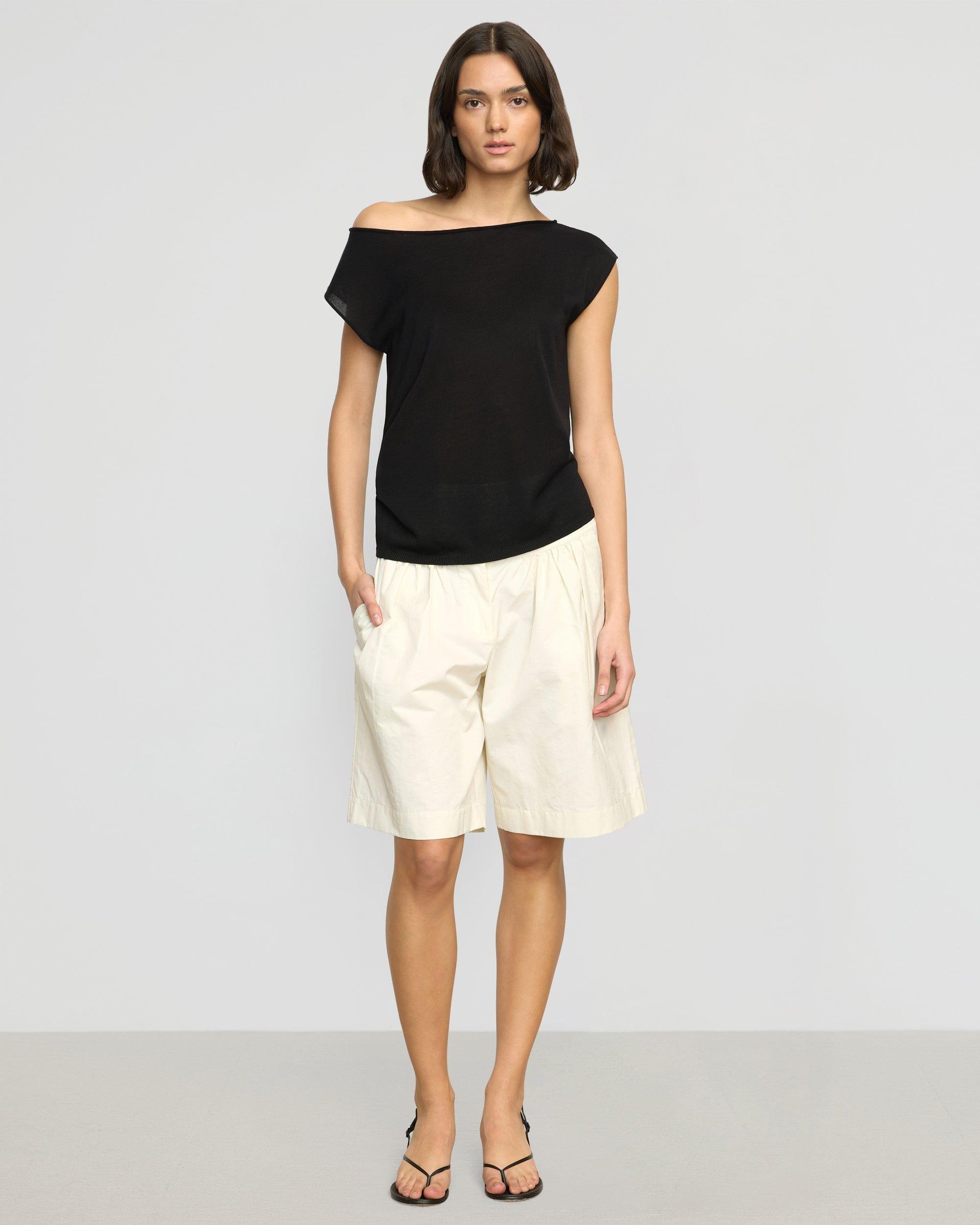 Hanna Off-Shoulder Tencel-Wool Top Product Image