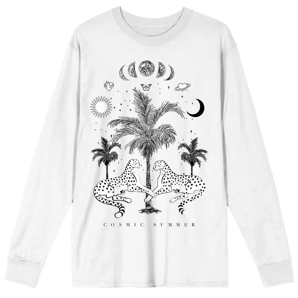Men's Cosmic Summer Long Sleeve Graphic Tee,  Product Image