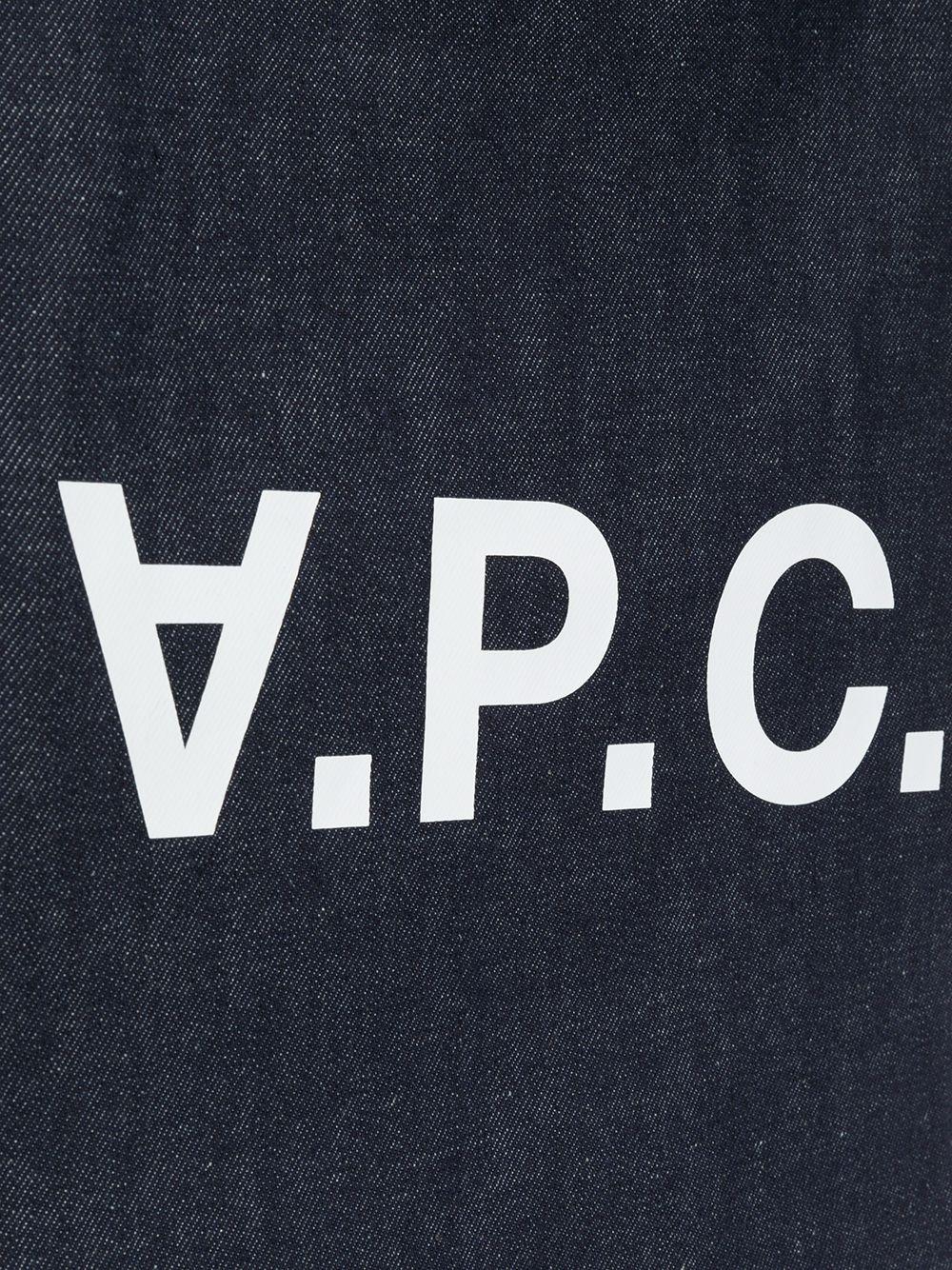 logo denim tote bag Product Image