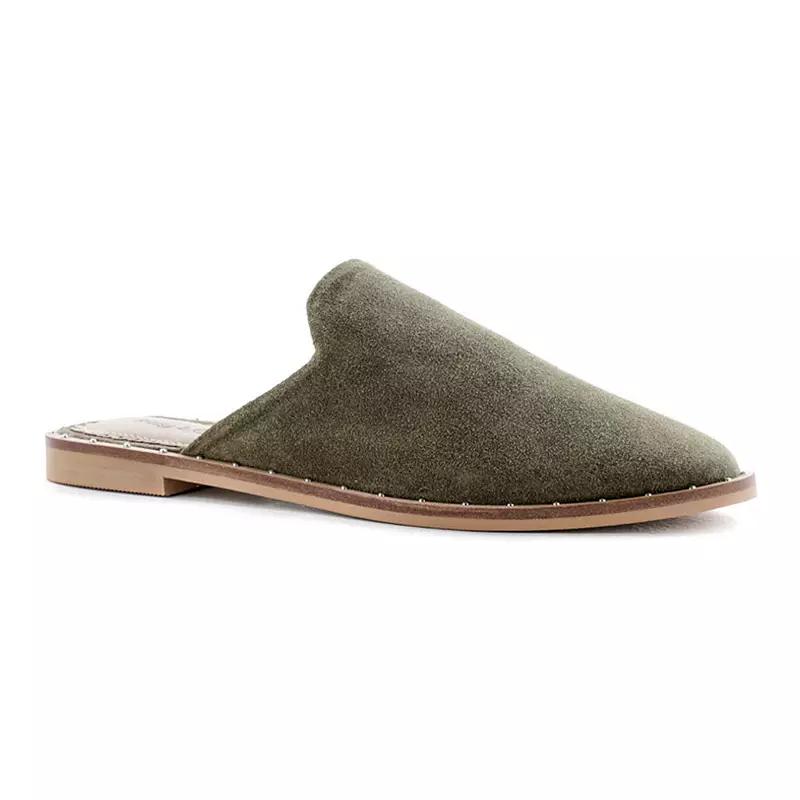 Rag & Co Lia Women's Suede Mules,  Product Image