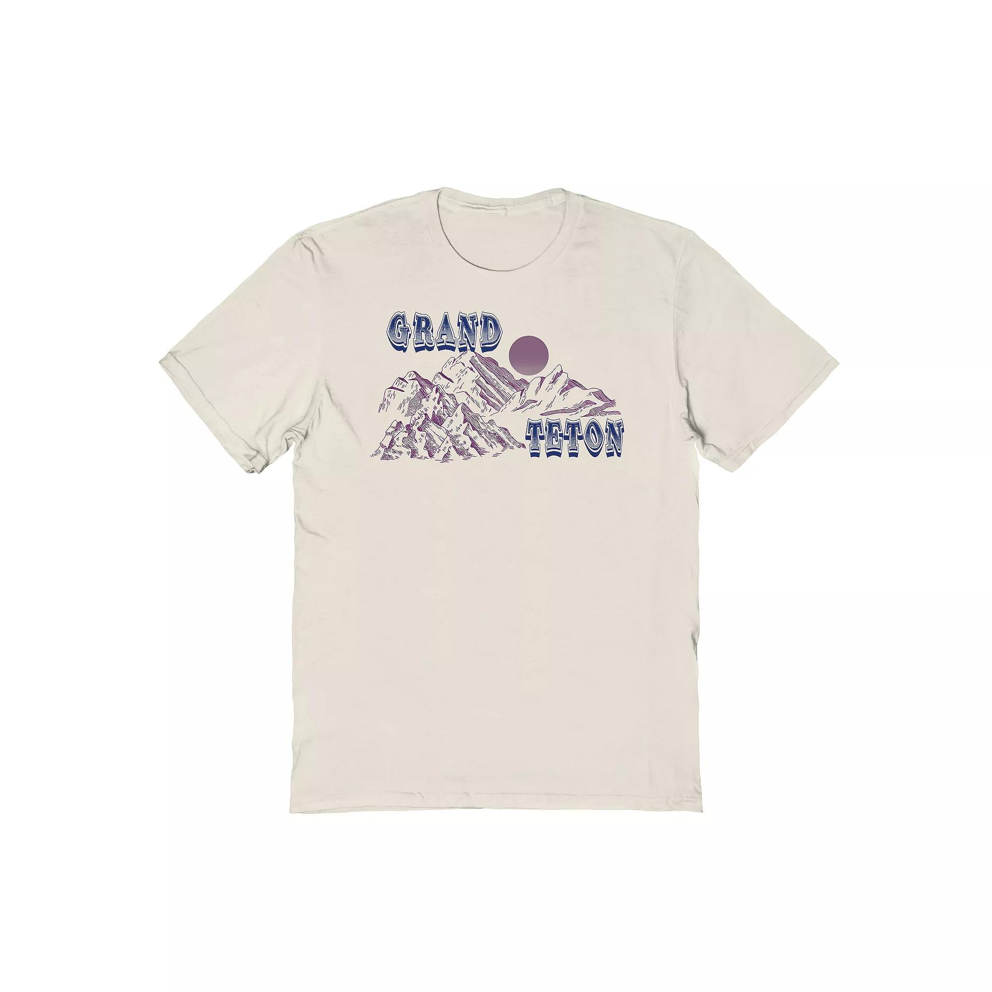 Men's Country Parks Grand Teton Graphic Tee, Size: XXL, Natural Product Image