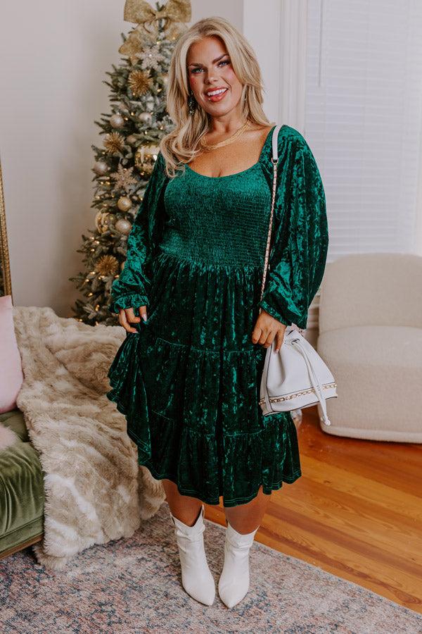 Midnight In London Velvet Midi Curves Product Image