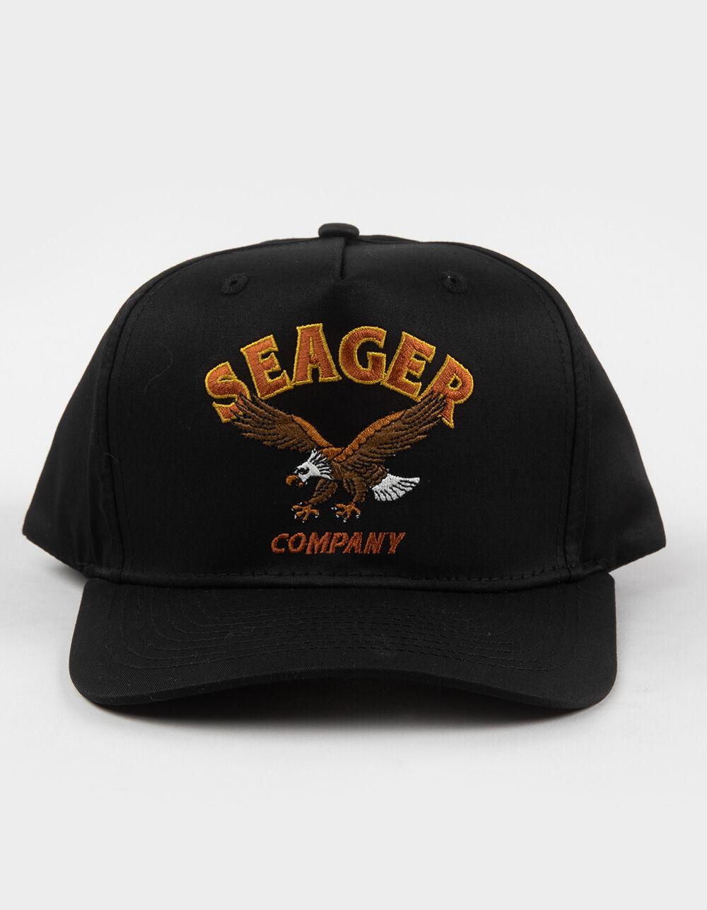 SEAGER Bradley Snapback Hat - BLACK Product Image