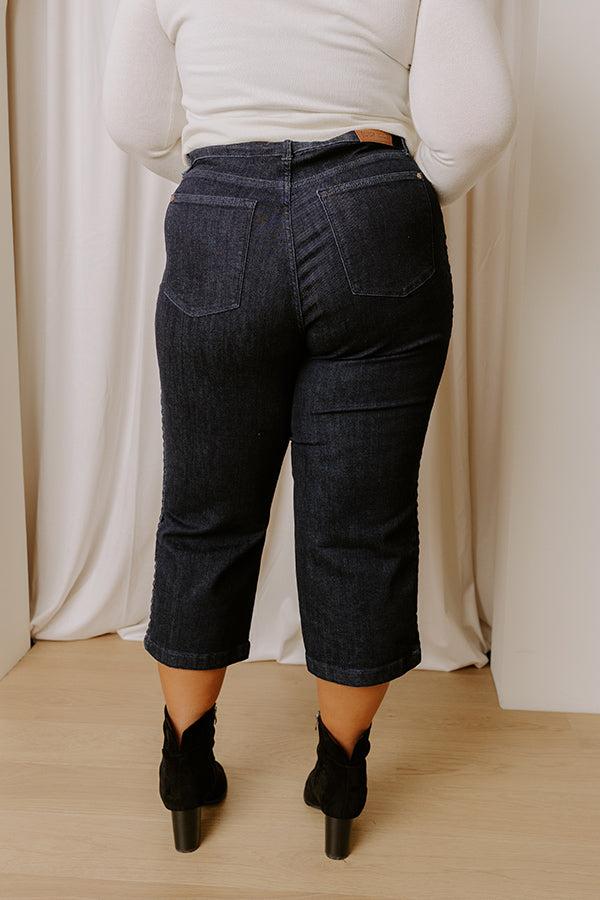 JUDY BLUE Kinsley High Waist Wide Leg Jean Curves Product Image