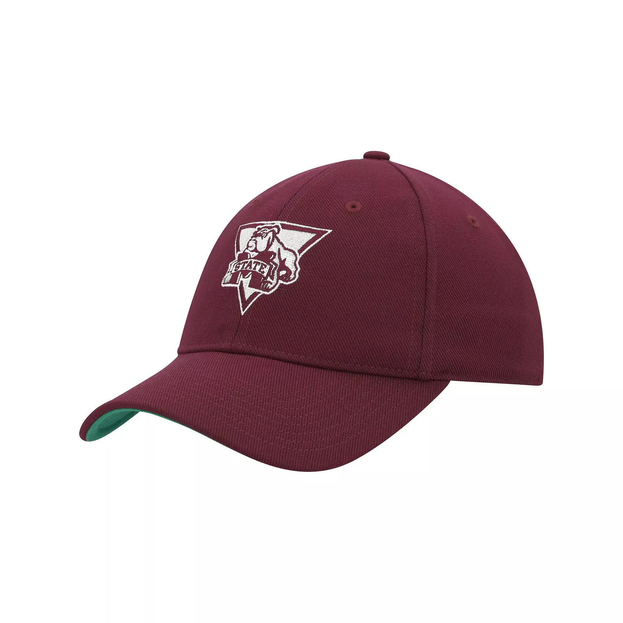 Men's adidas Maroon Mississippi State Bulldogs Vault Slouch Flex Hat, Size: Large/XL, Mst Red Product Image