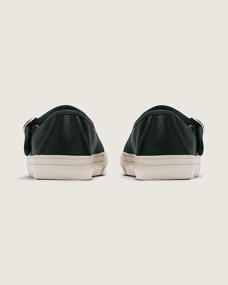 Premium Mary Jane Lo Pro Satin Shoe in Jet Set Black| Vans US Product Image